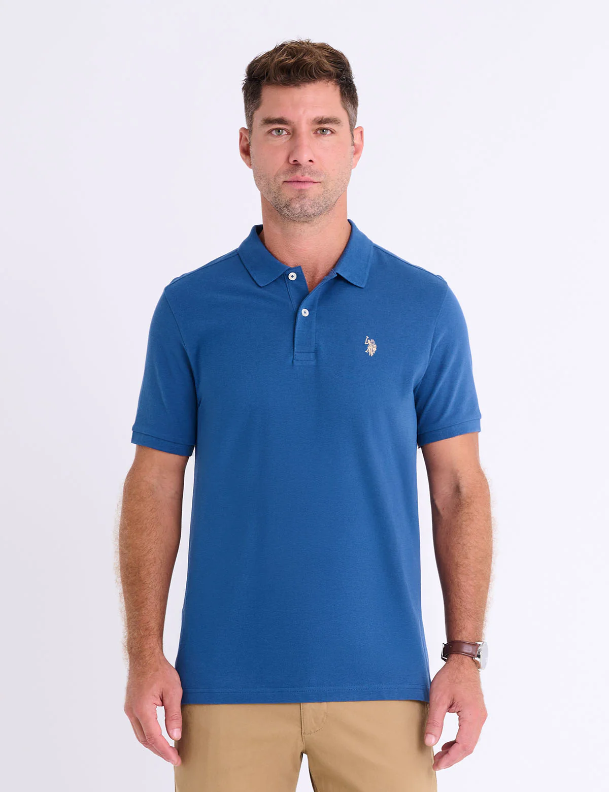 SOLID PIQUE SMALL LOGO POLO SHIRT - Image 13