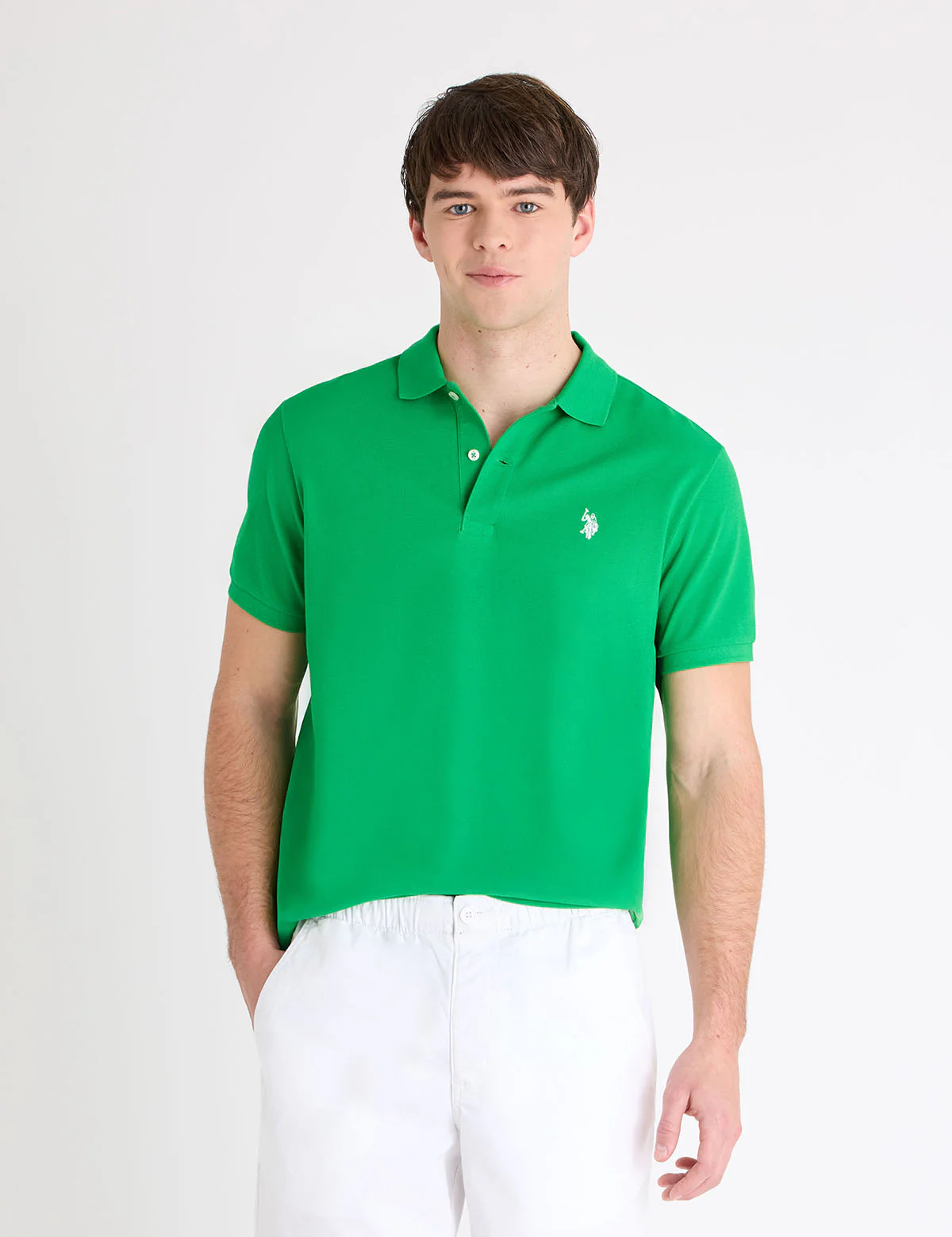 SOLID PIQUE SMALL LOGO POLO SHIRT - Image 9