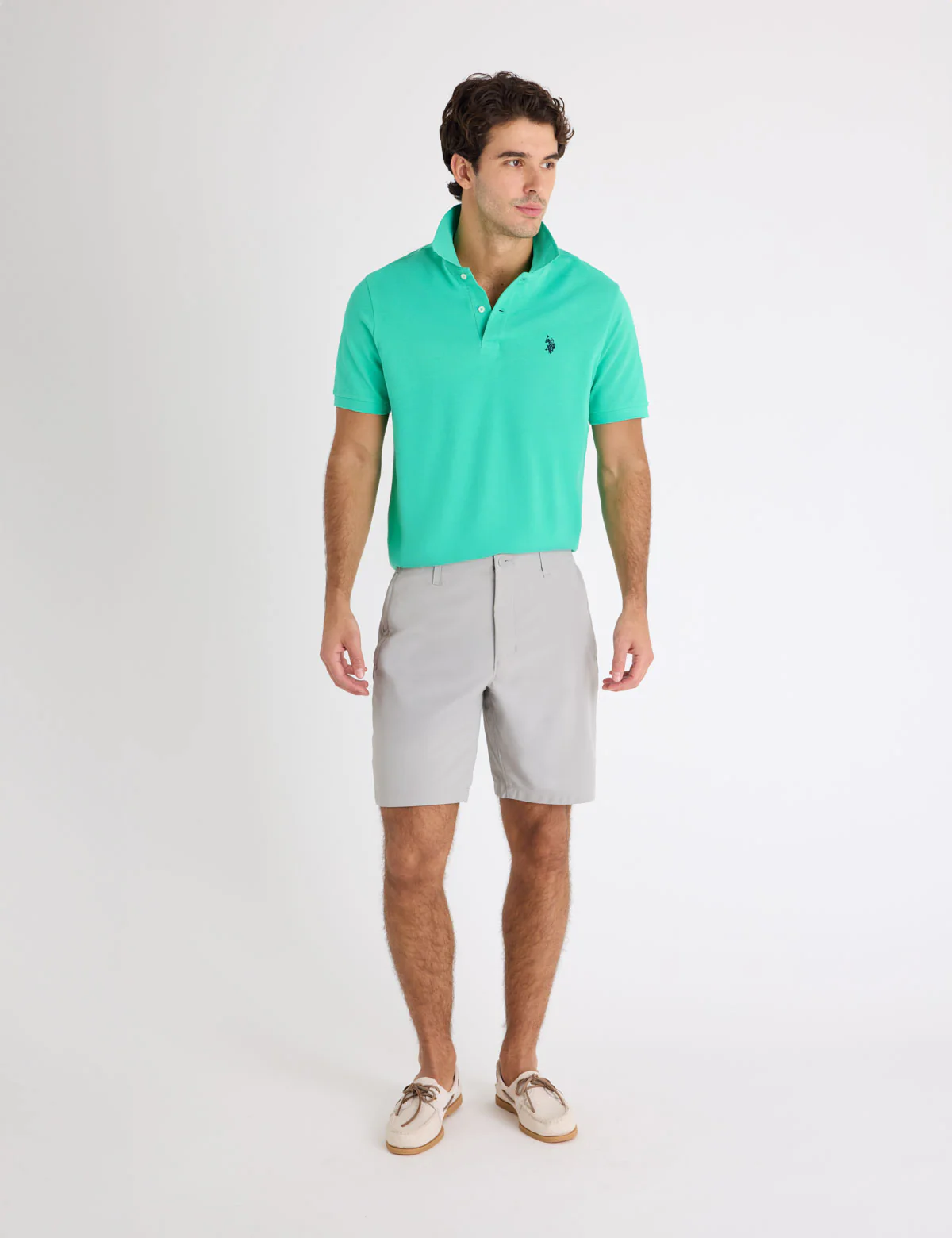 SOLID PIQUE SMALL LOGO POLO SHIRT - Image 2