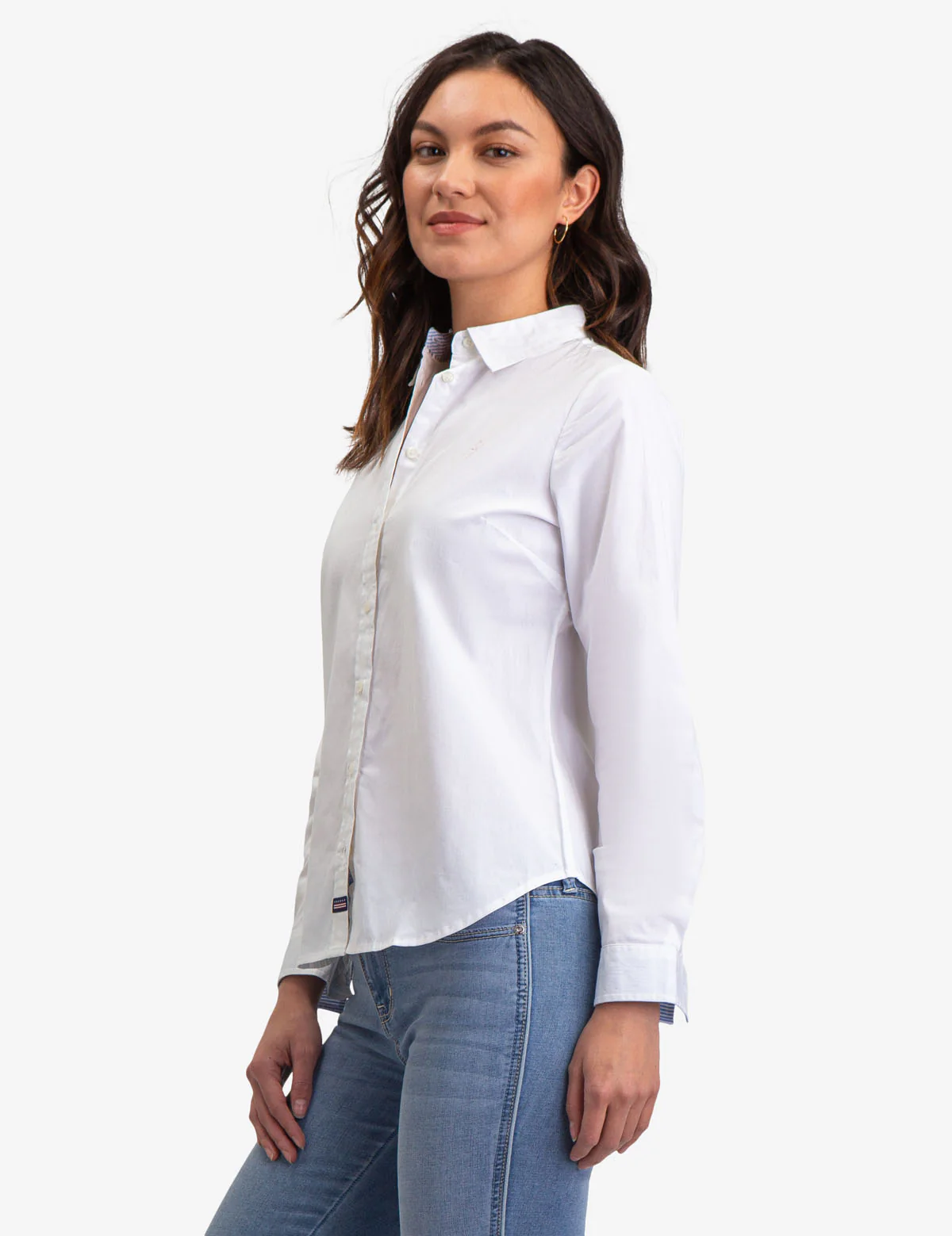 SOLID POPLIN LONG SLEEVE SHIRT - Image 4