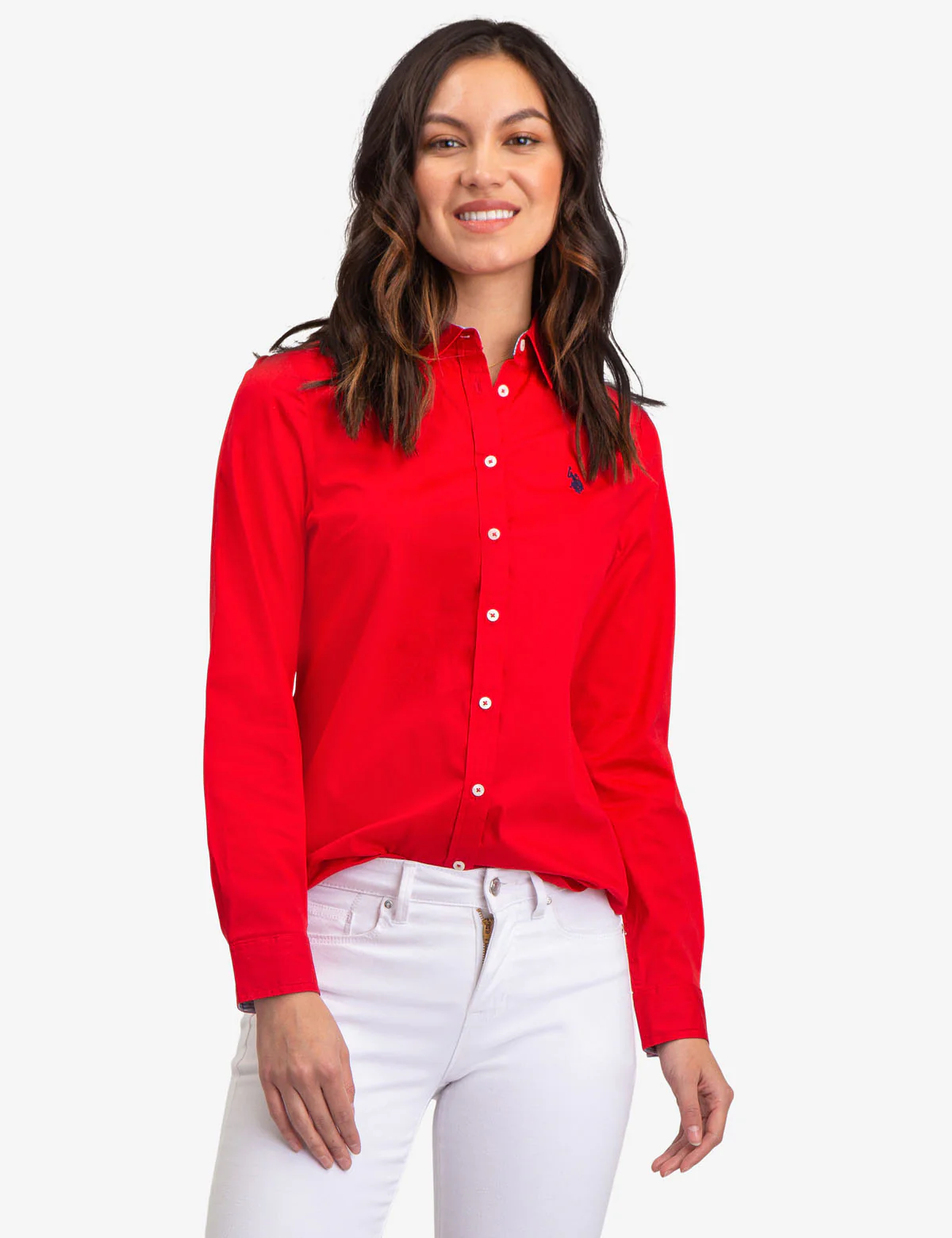 SOLID POPLIN LONG SLEEVE SHIRT - Image 6