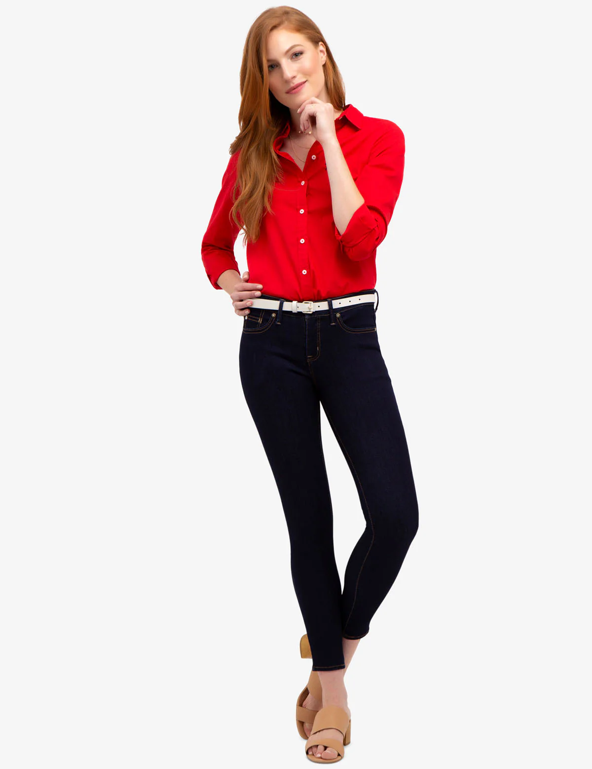 SOLID POPLIN WOVEN SHIRT - Image 13
