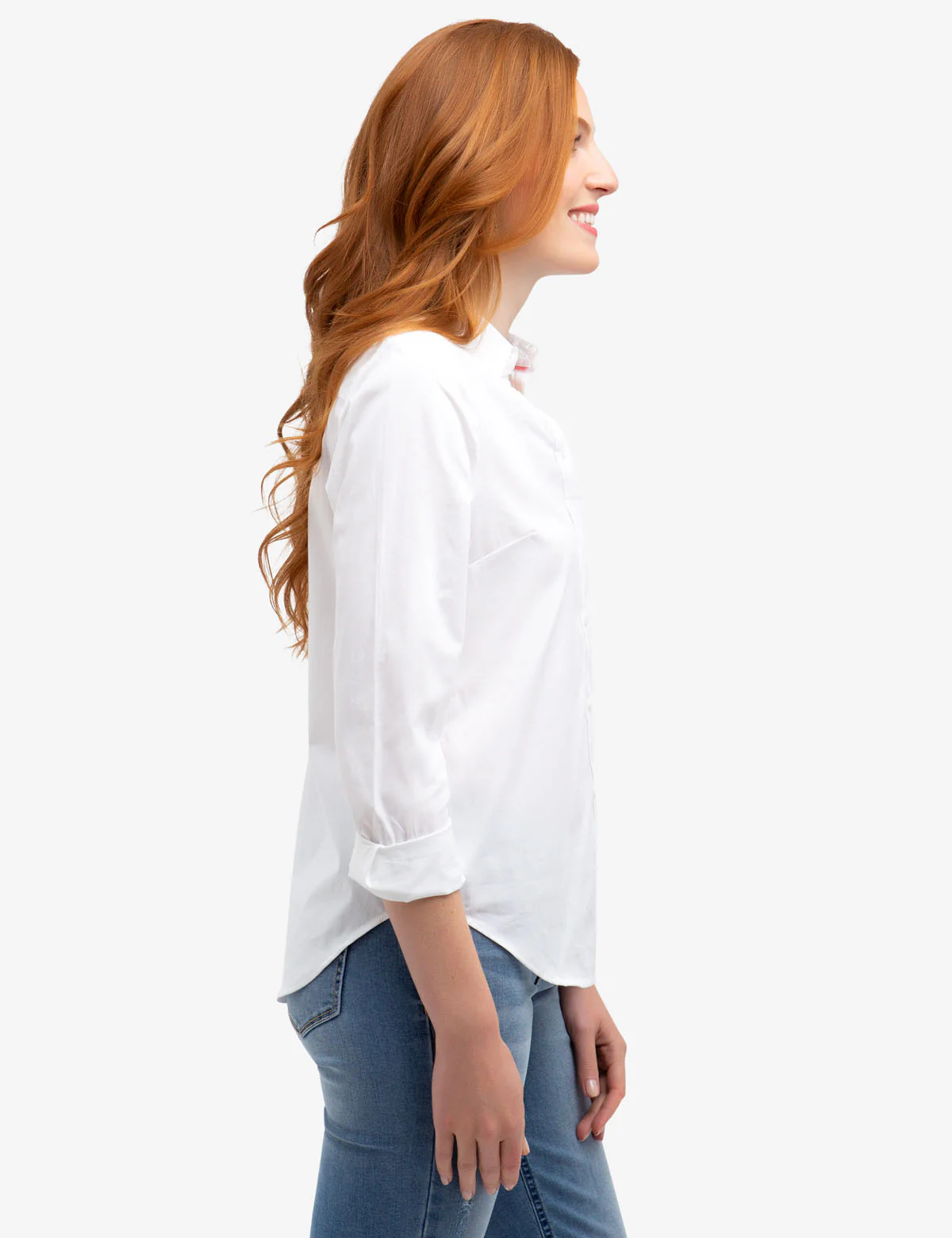 SOLID POPLIN WOVEN SHIRT - Image 3