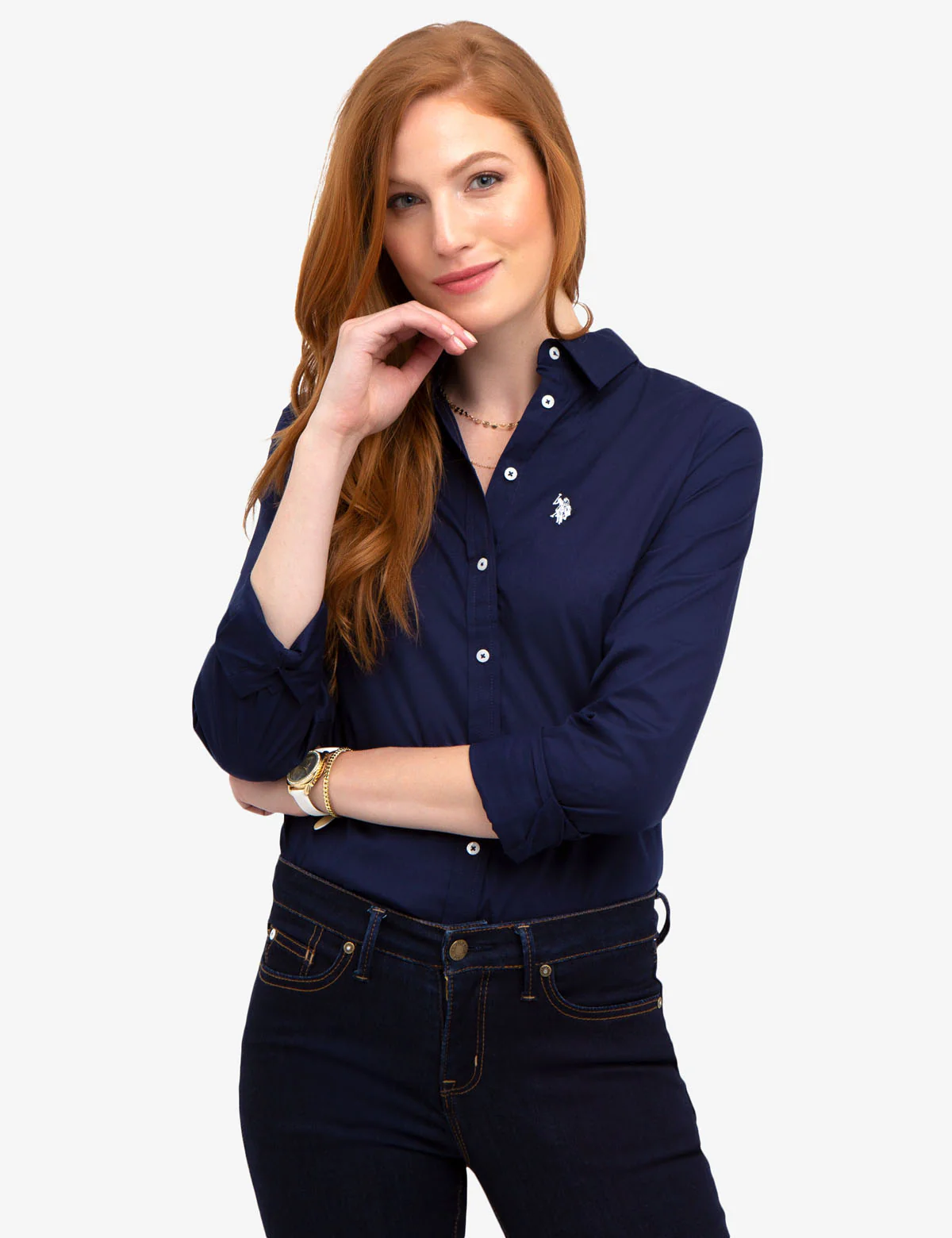 SOLID POPLIN WOVEN SHIRT - Image 8
