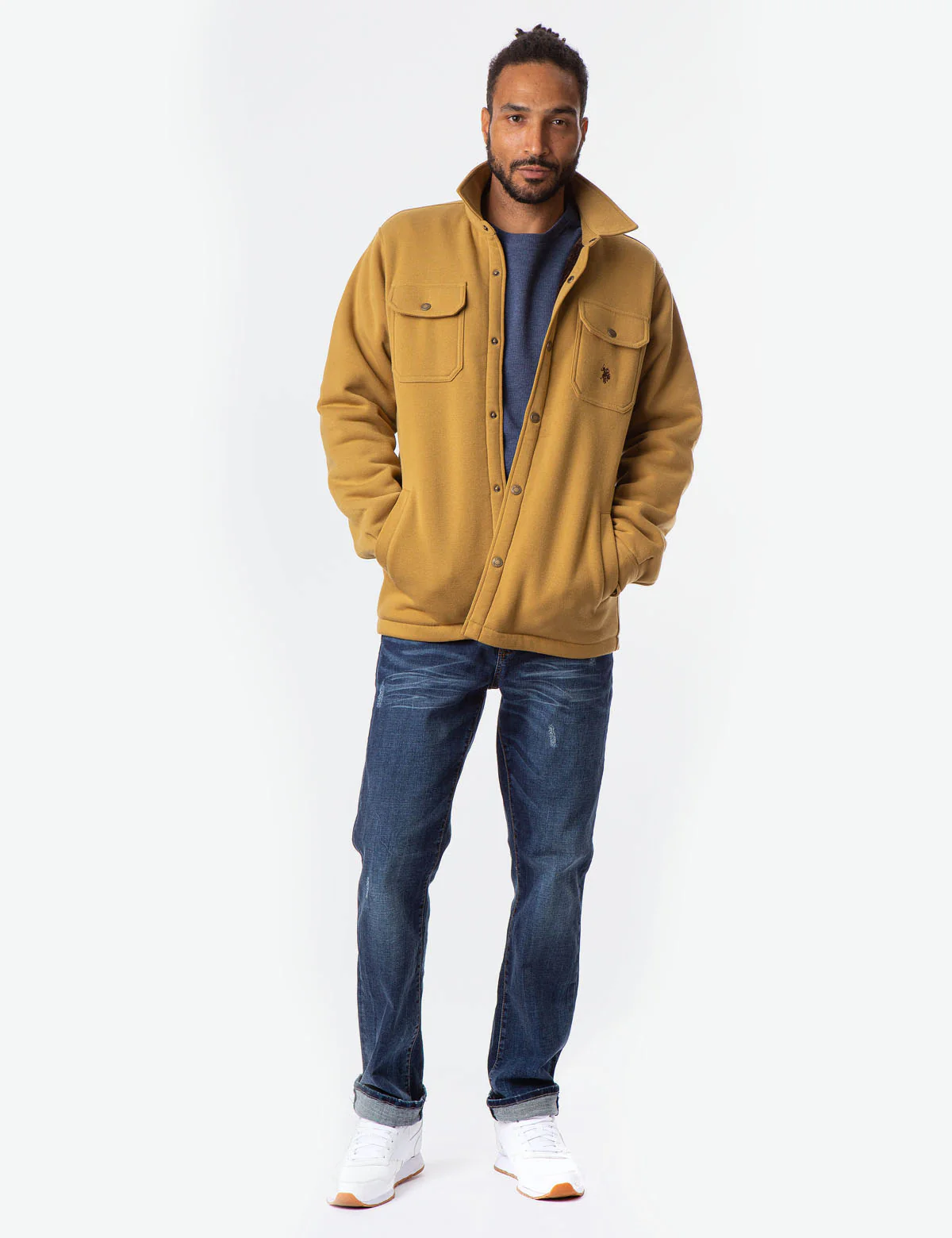 SOLID SHIRT JACKET - Image 2