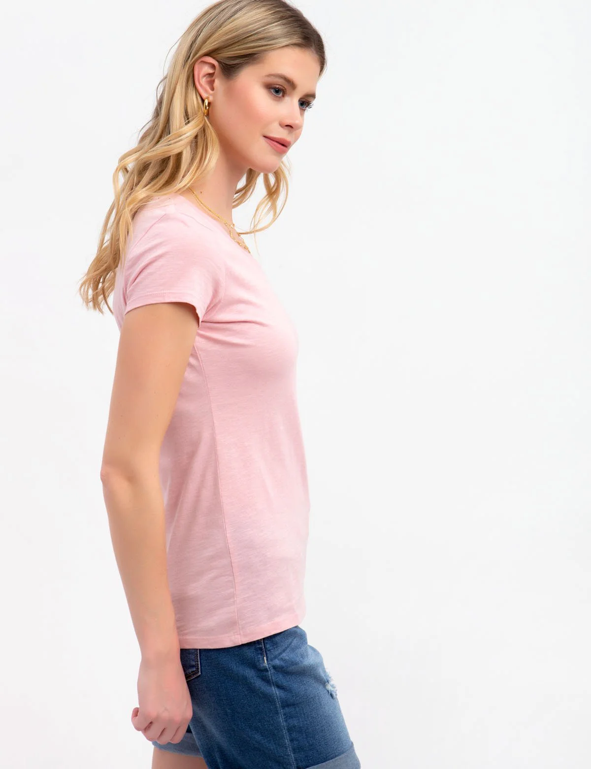 Scoop Neck T-Shirt - Image 3