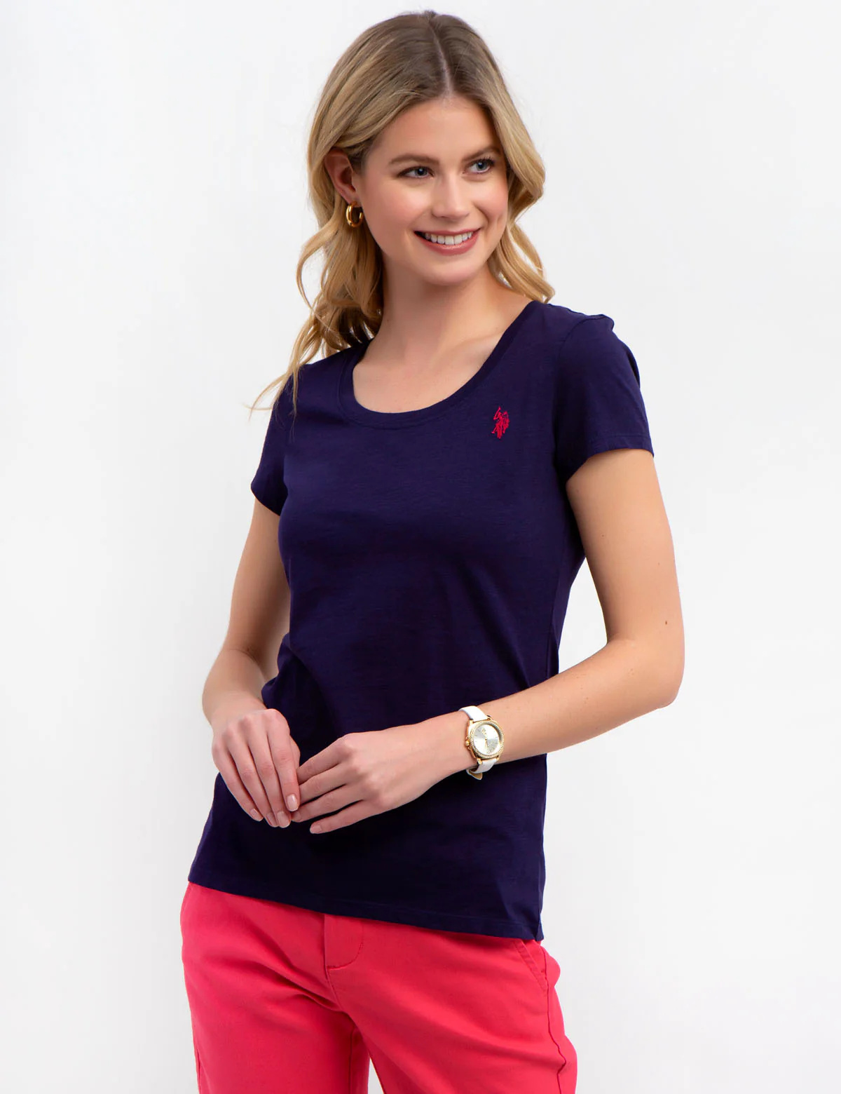 Scoop Neck T-Shirt - Image 33