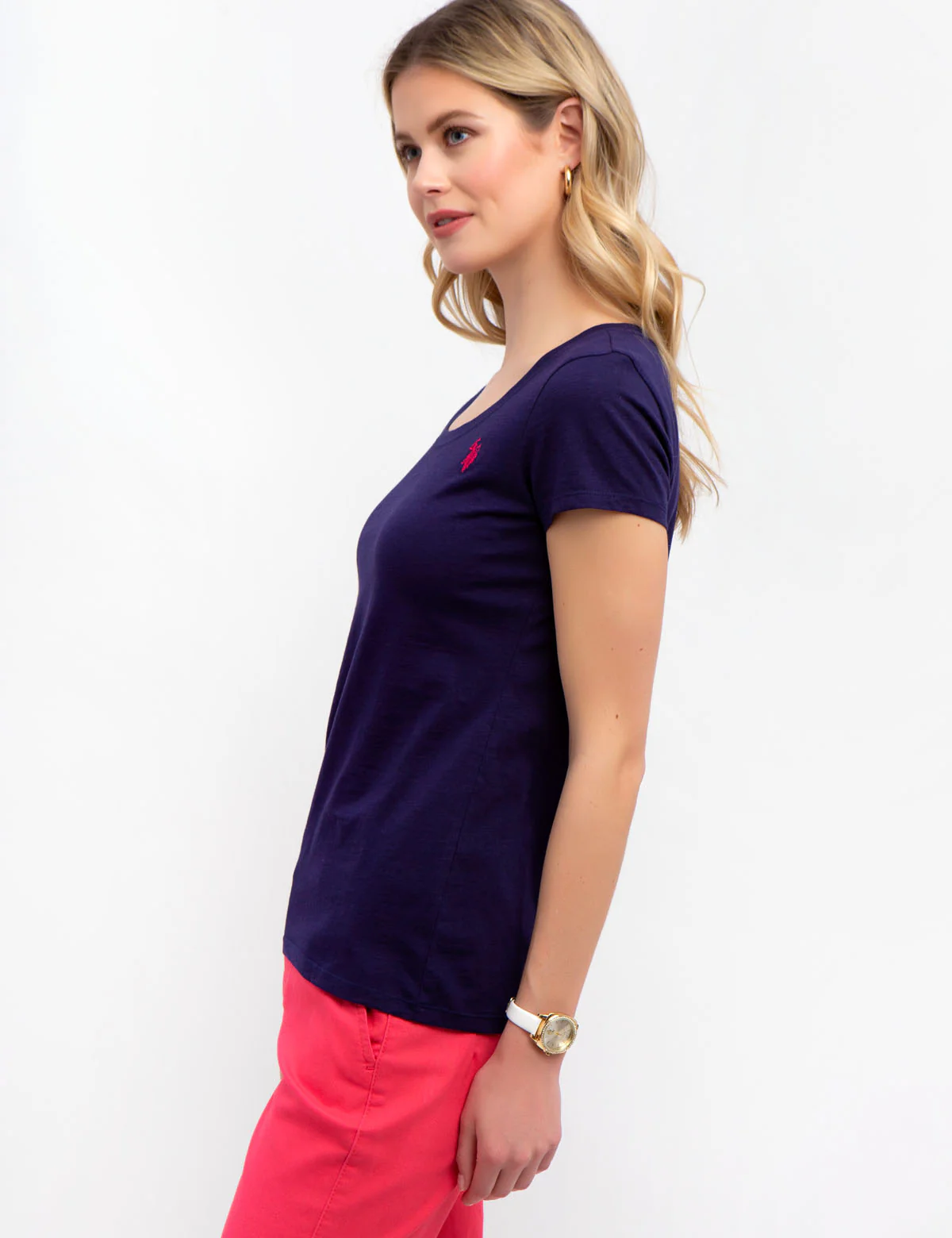 Scoop Neck T-Shirt - Image 34