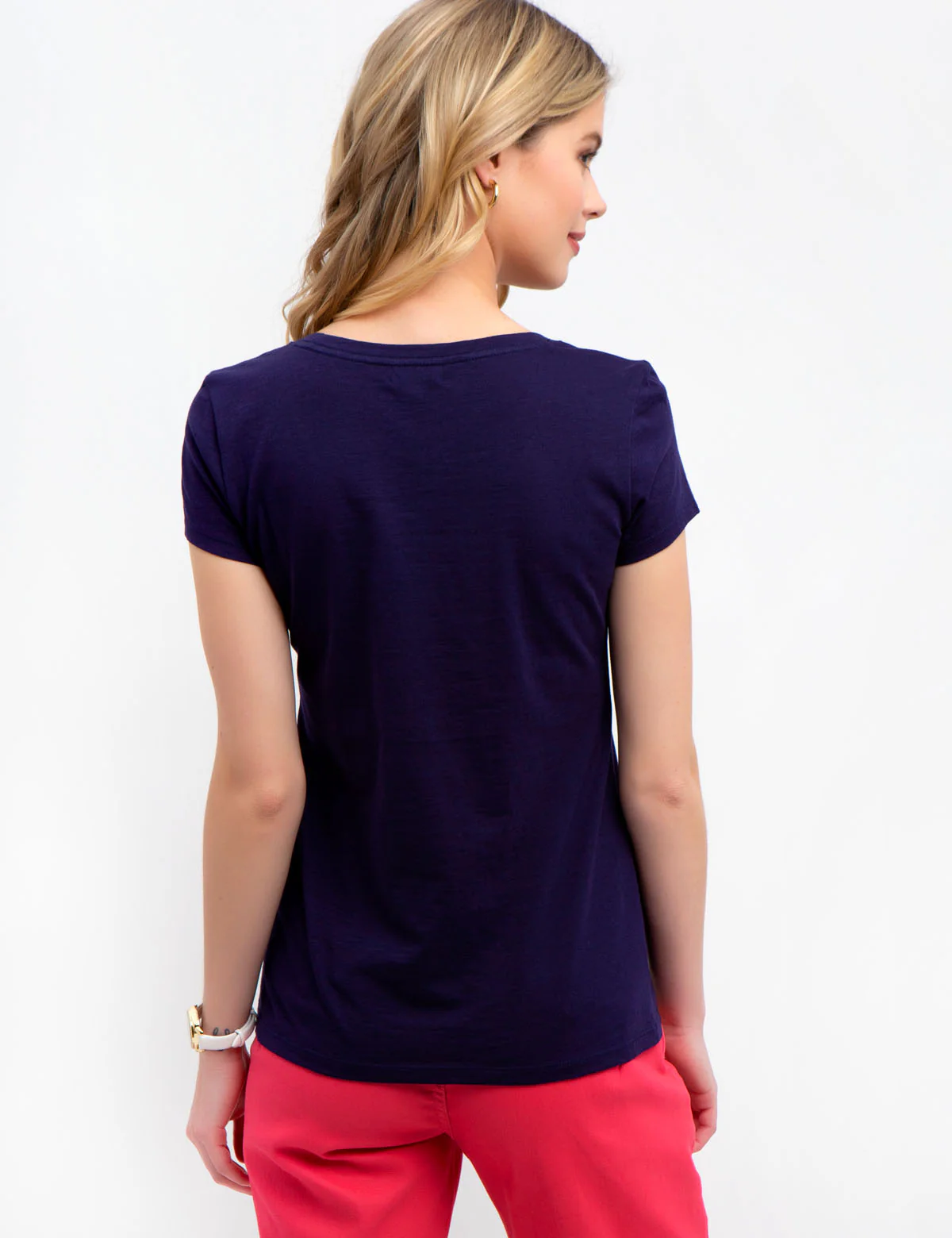 Scoop Neck T-Shirt - Image 35