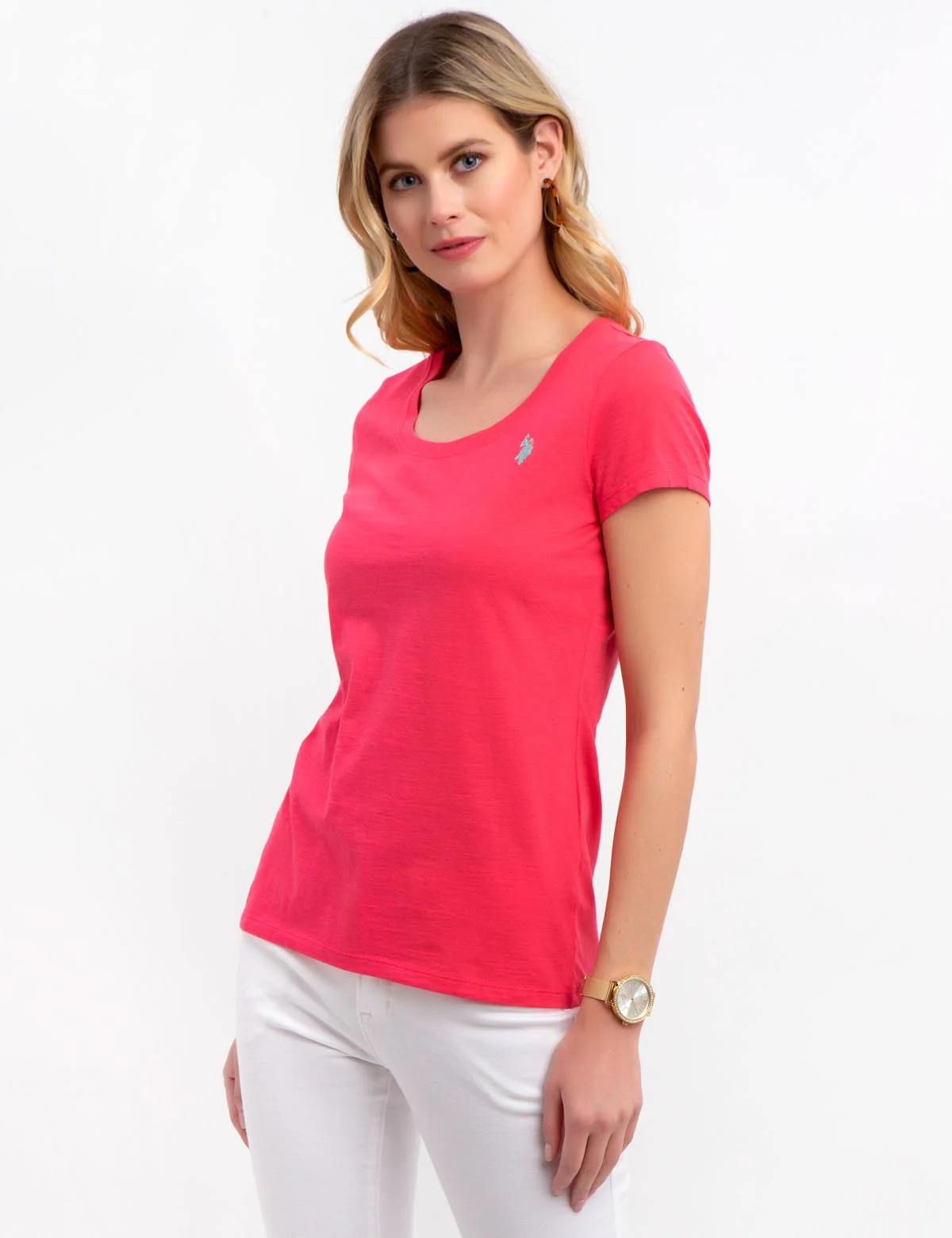 Scoop Neck T-Shirt - Image 40