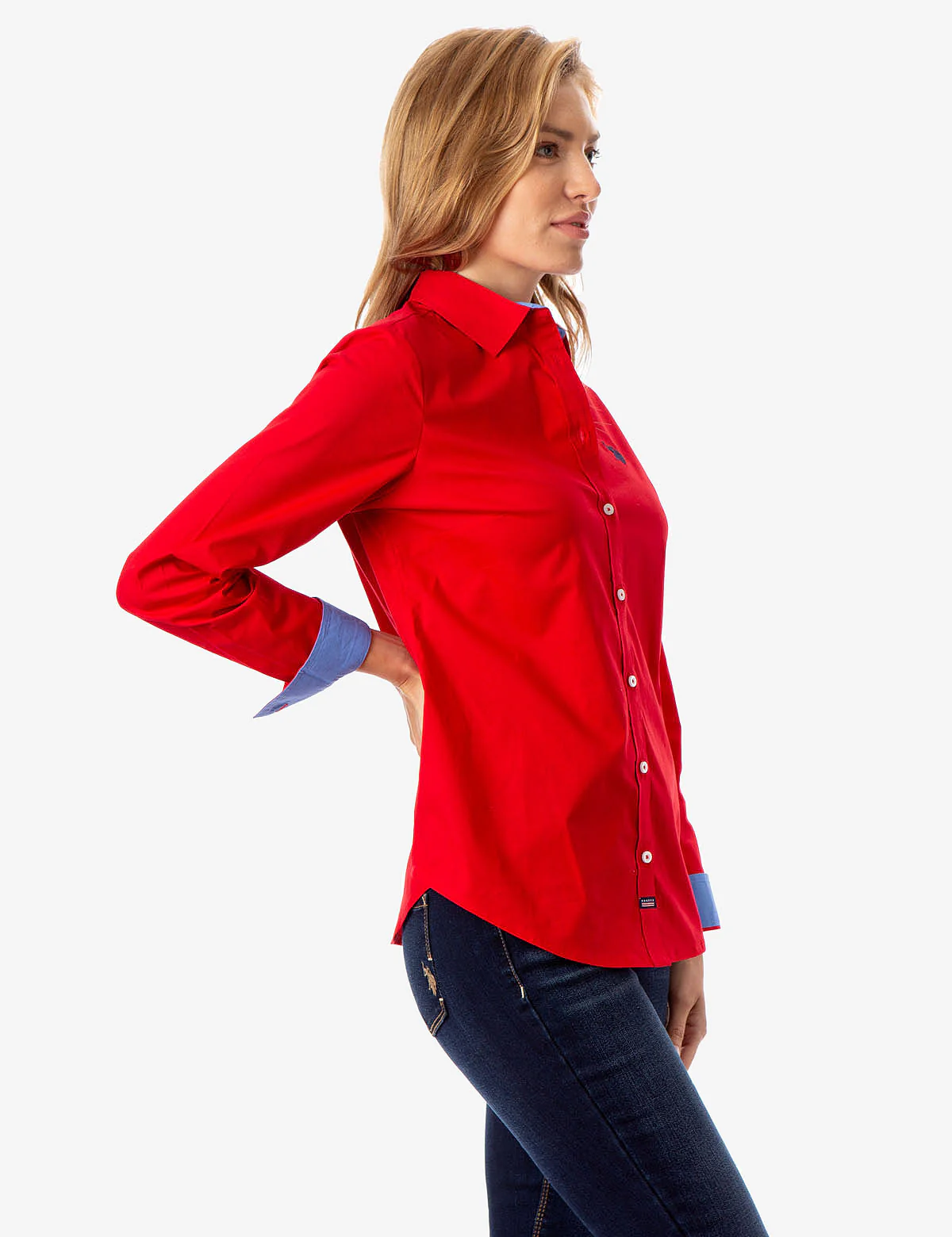 SOLID STRETCH POPLIN SHIRT - Image 12