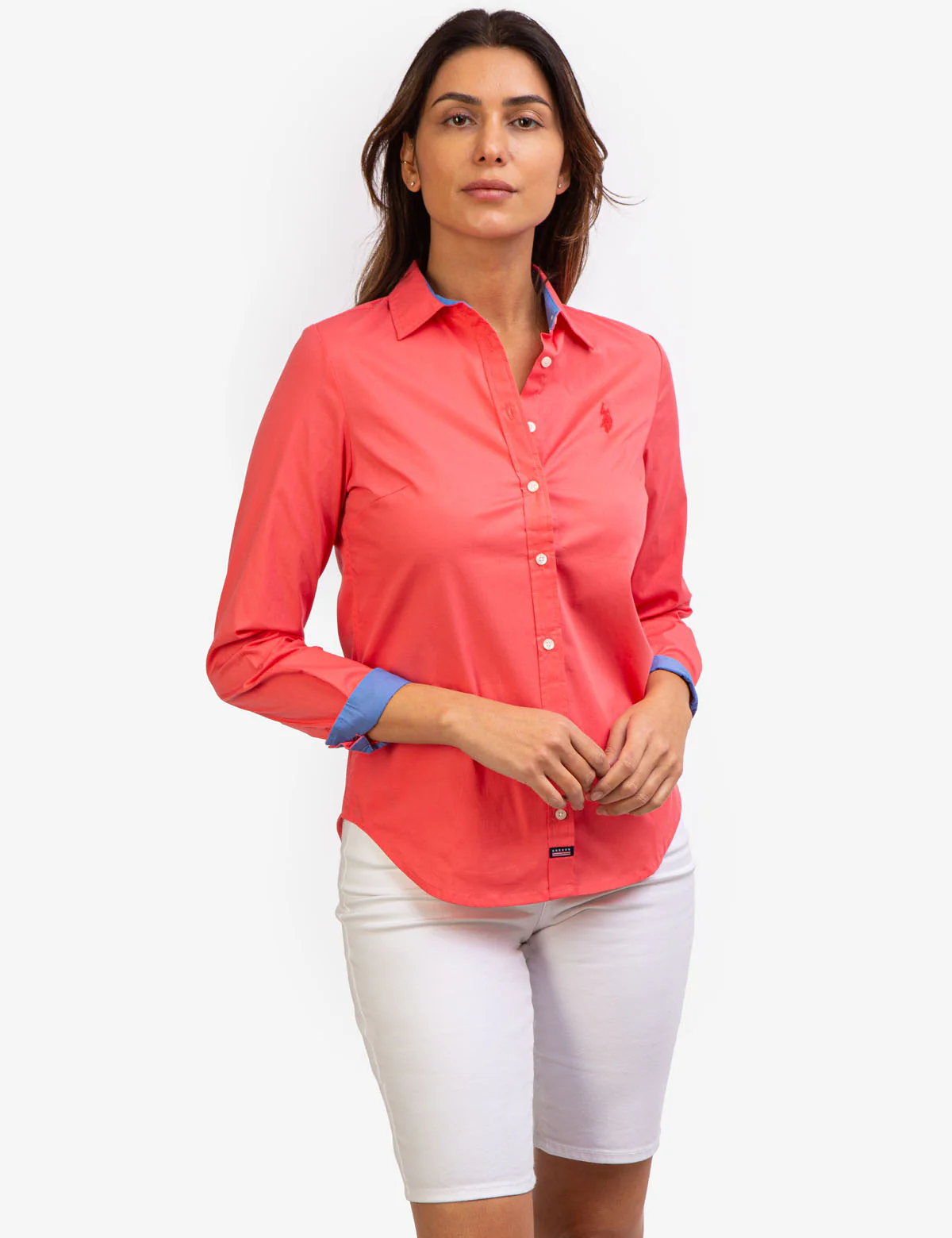 SOLID STRETCH POPLIN SHIRT - Image 12