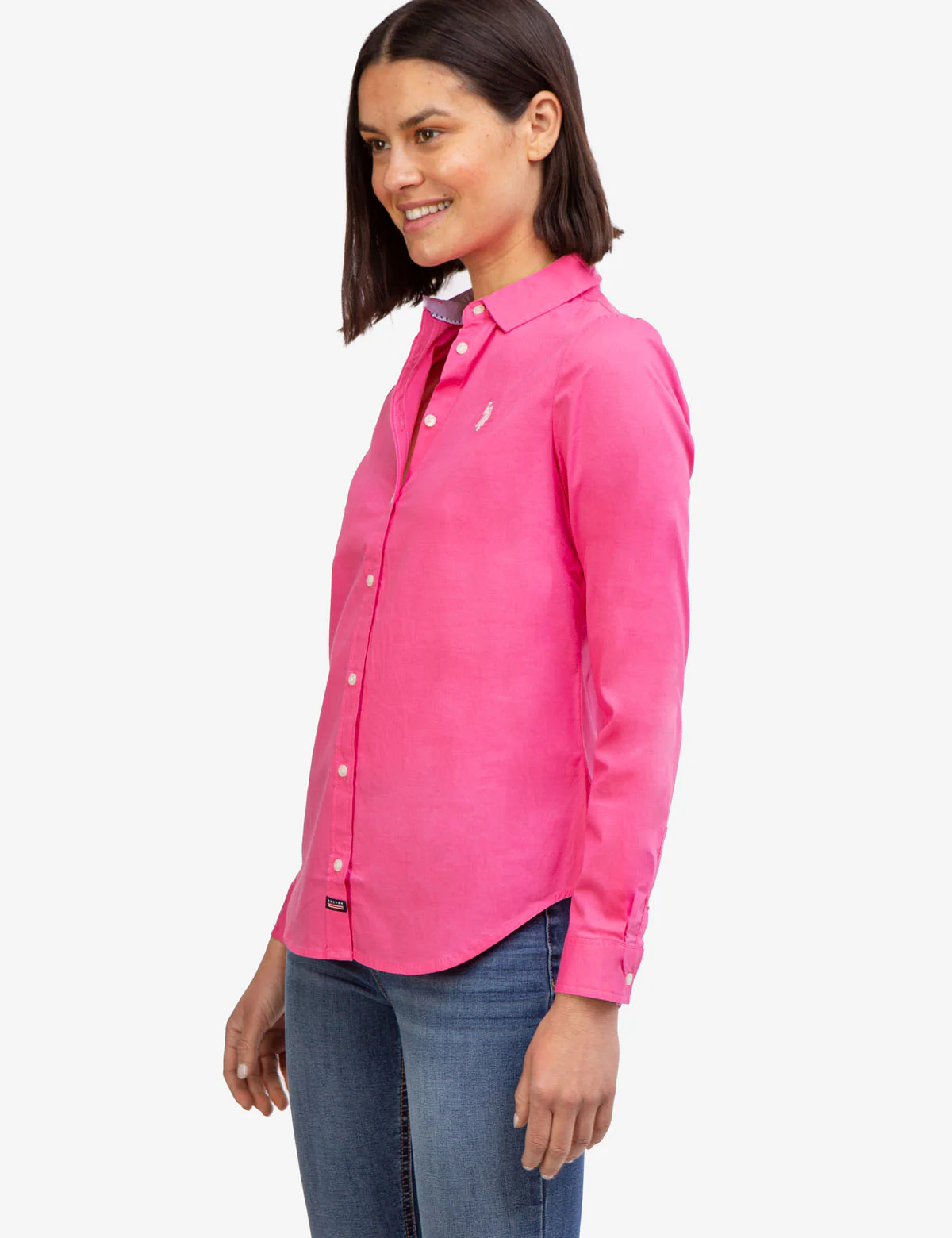 SOLID STRETCH POPLIN SHIRT - Image 3