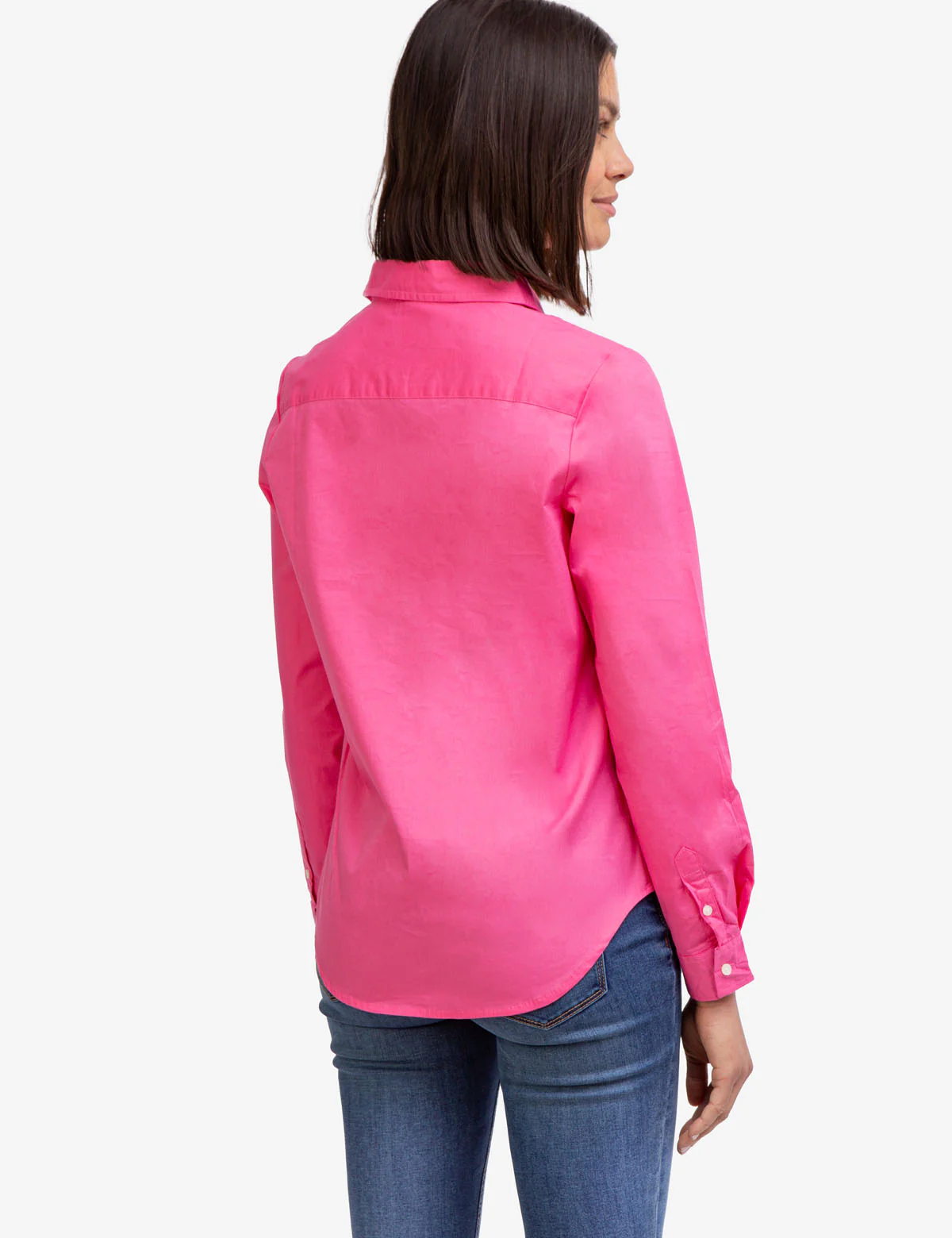 SOLID STRETCH POPLIN SHIRT - Image 4