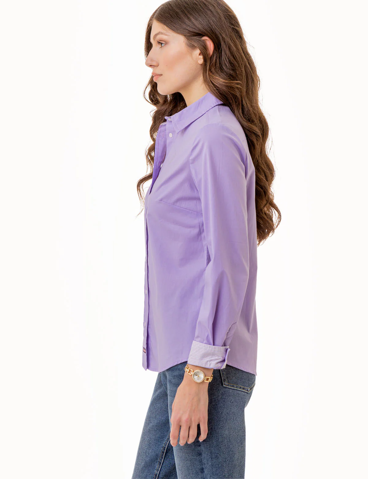 SOLID STRETCH POPLIN SHIRT - Image 17