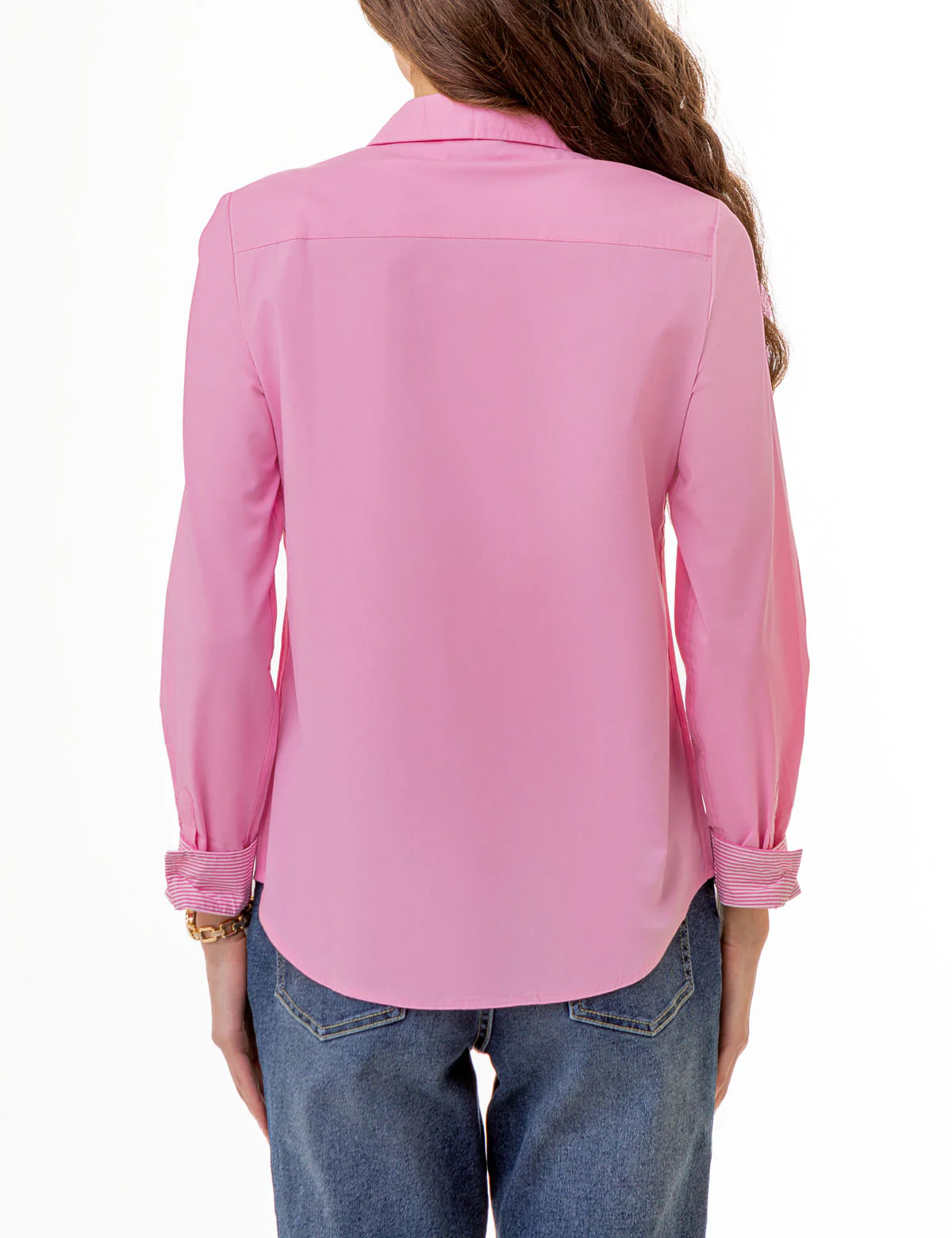 SOLID STRETCH POPLIN SHIRT - Image 7