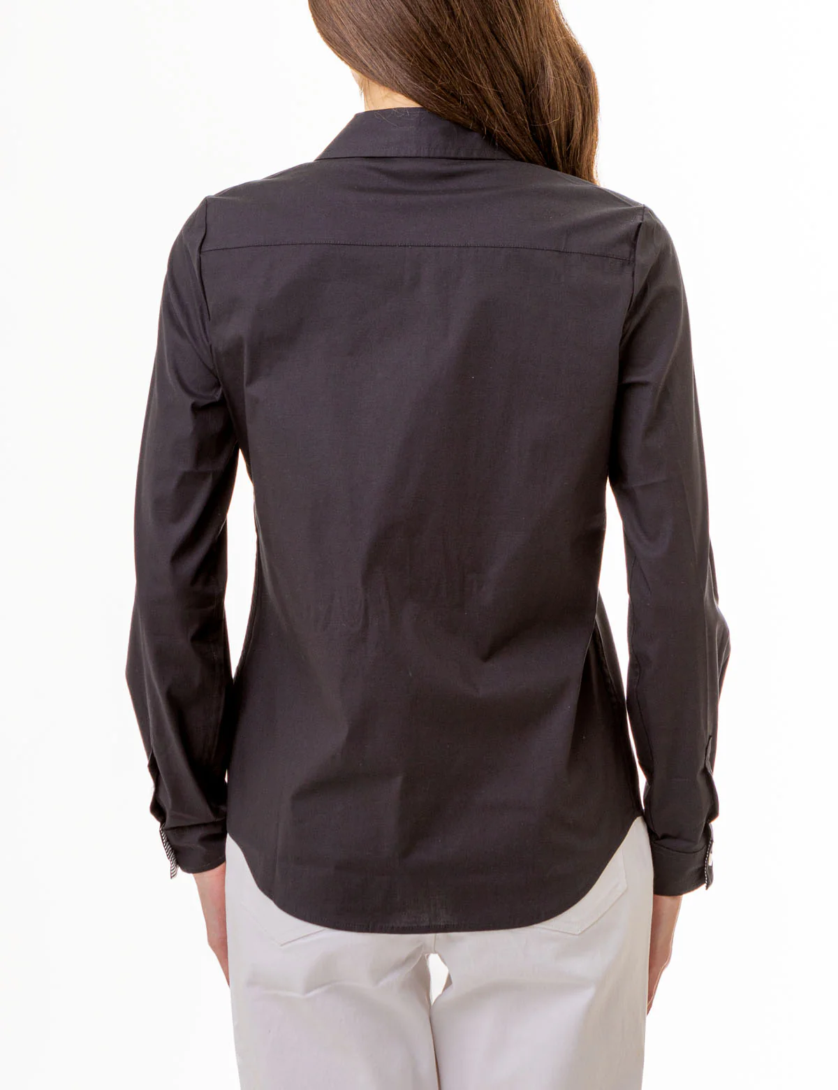 SOLID STRETCH POPLIN SHIRT - Image 4