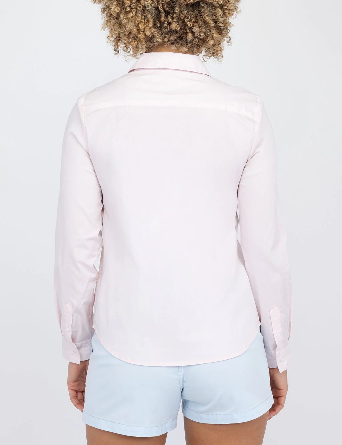 SOLID STRETCH POPLIN SHIRT - Image 4