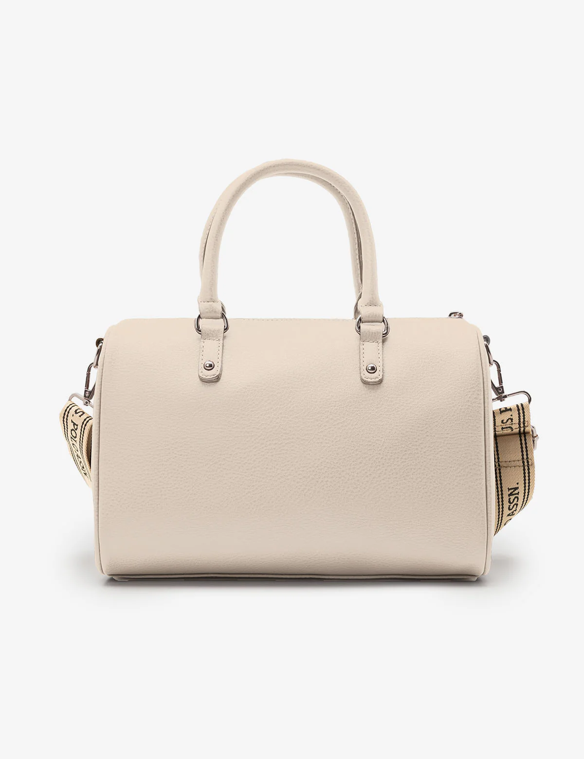 SOLID SWIFTY SATCHEL BAG WITH CROSSBODY STRAP - Image 10