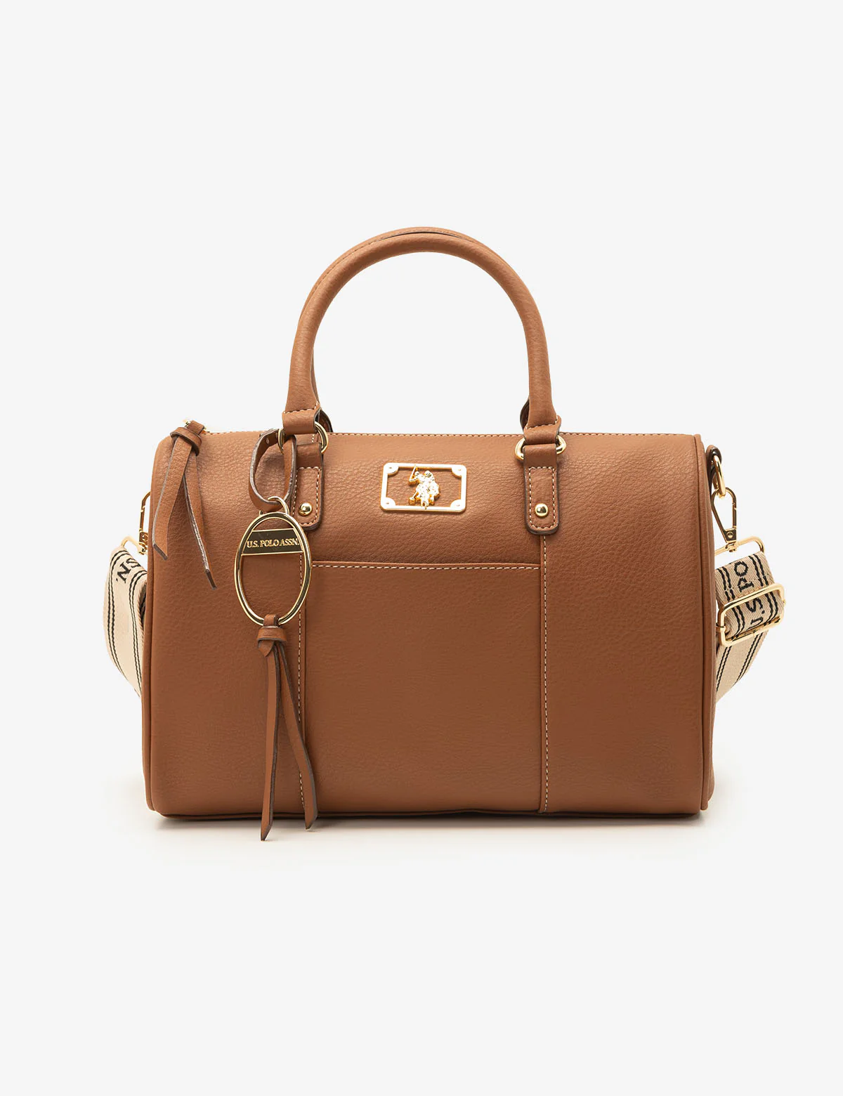 SOLID SWIFTY SATCHEL BAG WITH CROSSBODY STRAP - Image 5
