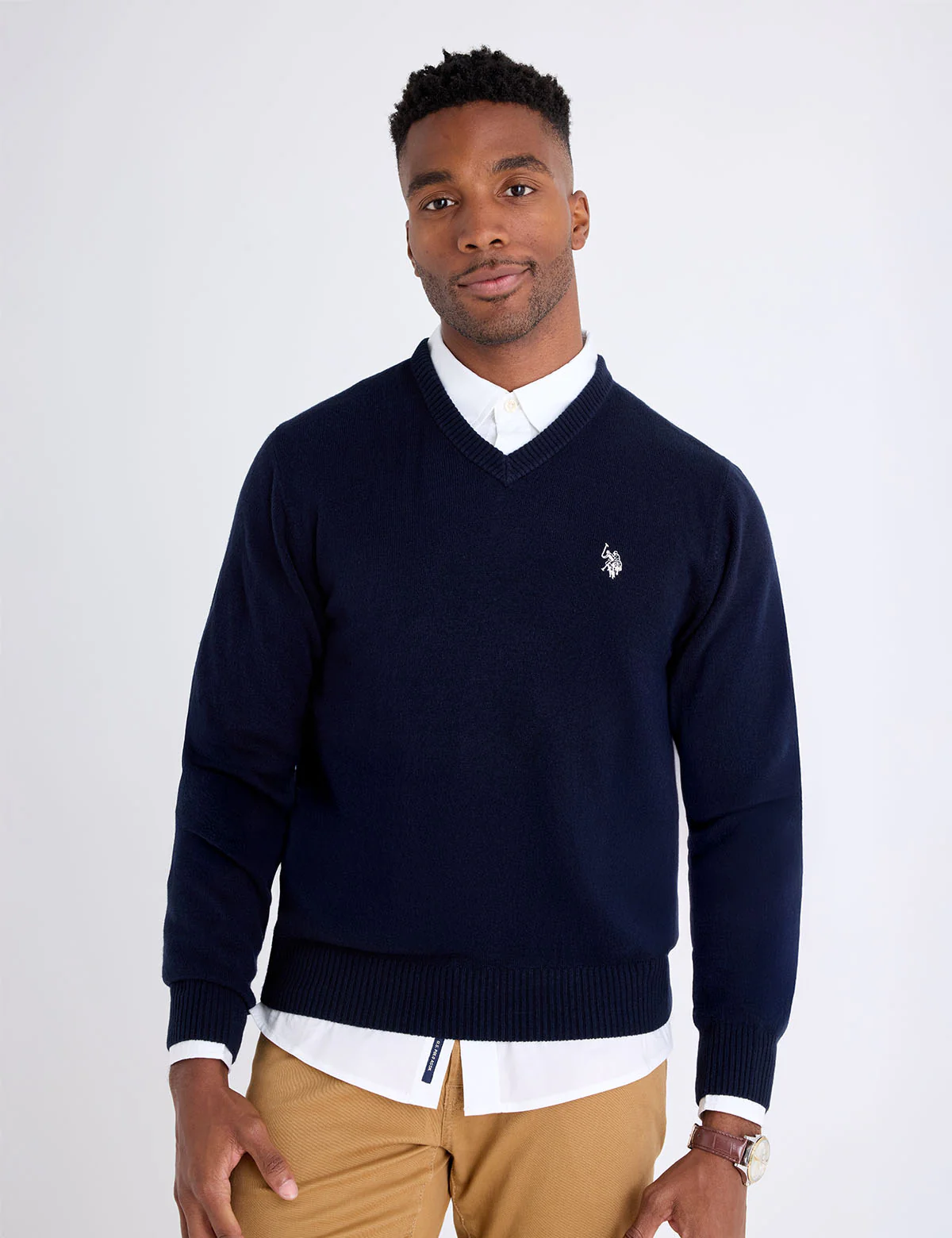 SOLID V-NECK SWEATER - Image 21