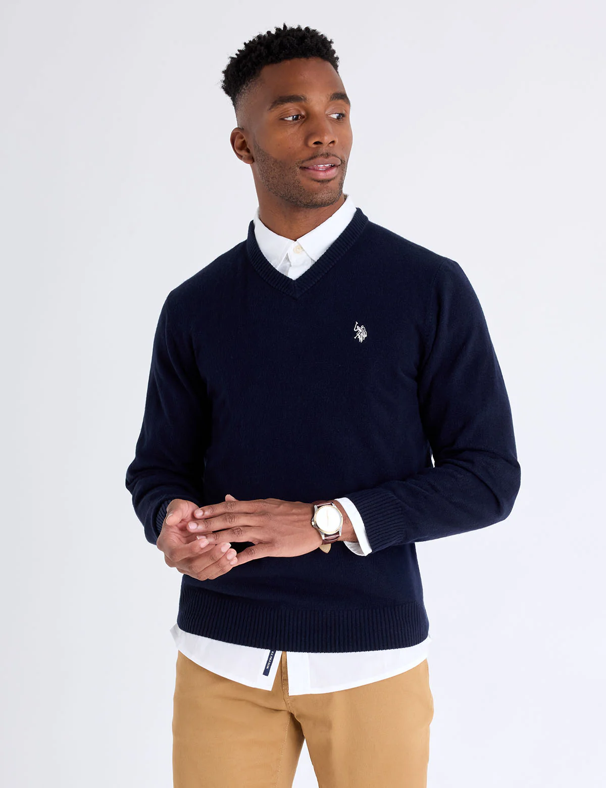 SOLID V-NECK SWEATER - Image 22