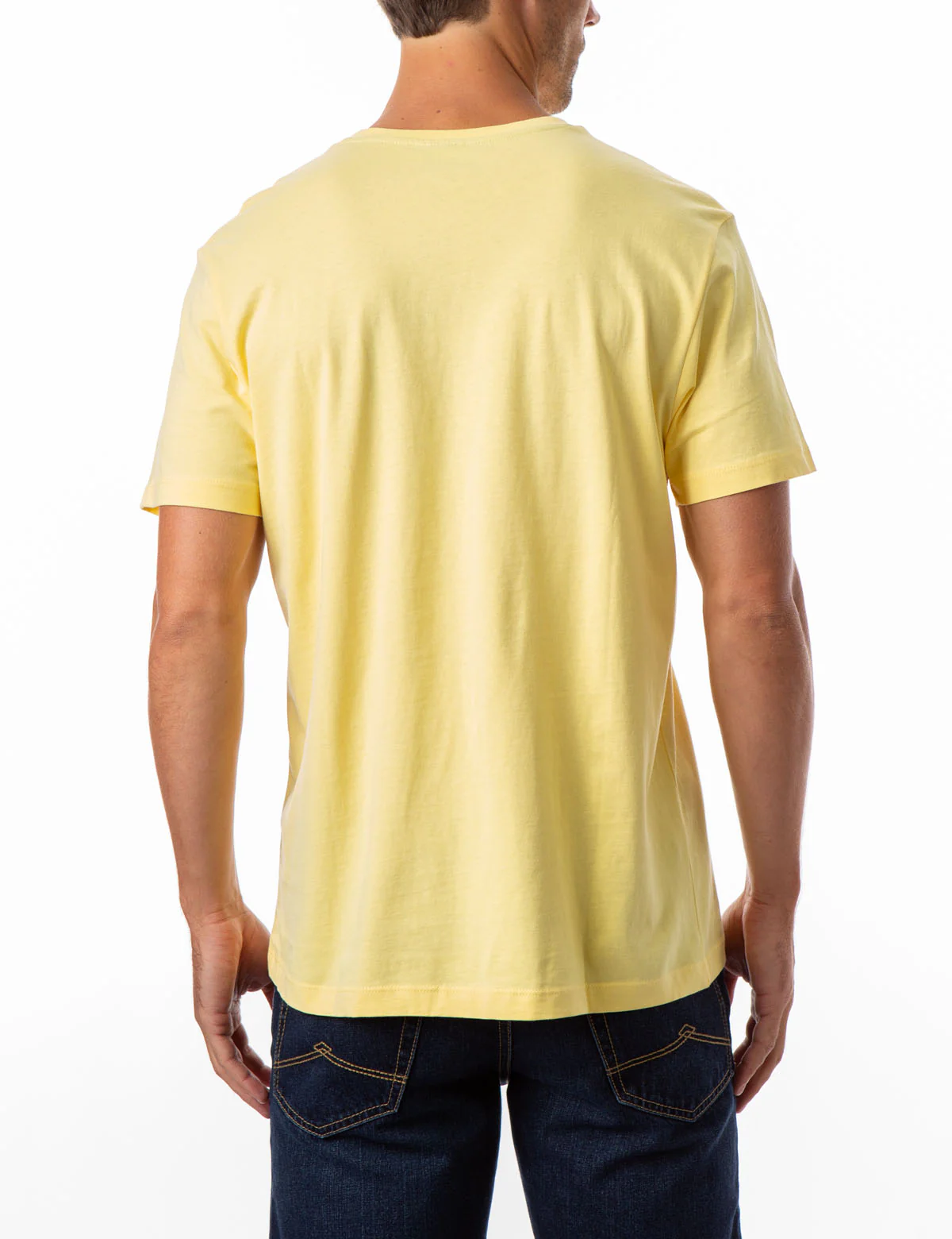 SOLID V-NECK T-SHIRT - Image 11