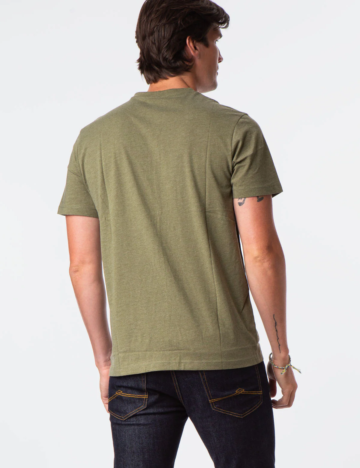 SOLID V-NECK T-SHIRT - Image 6