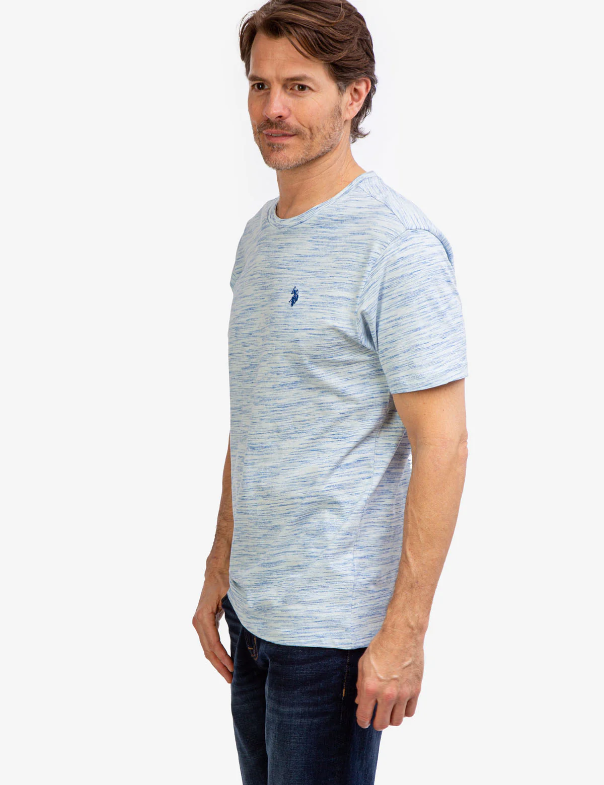 SPACE DYE JERSEY T-SHIRT - Image 17