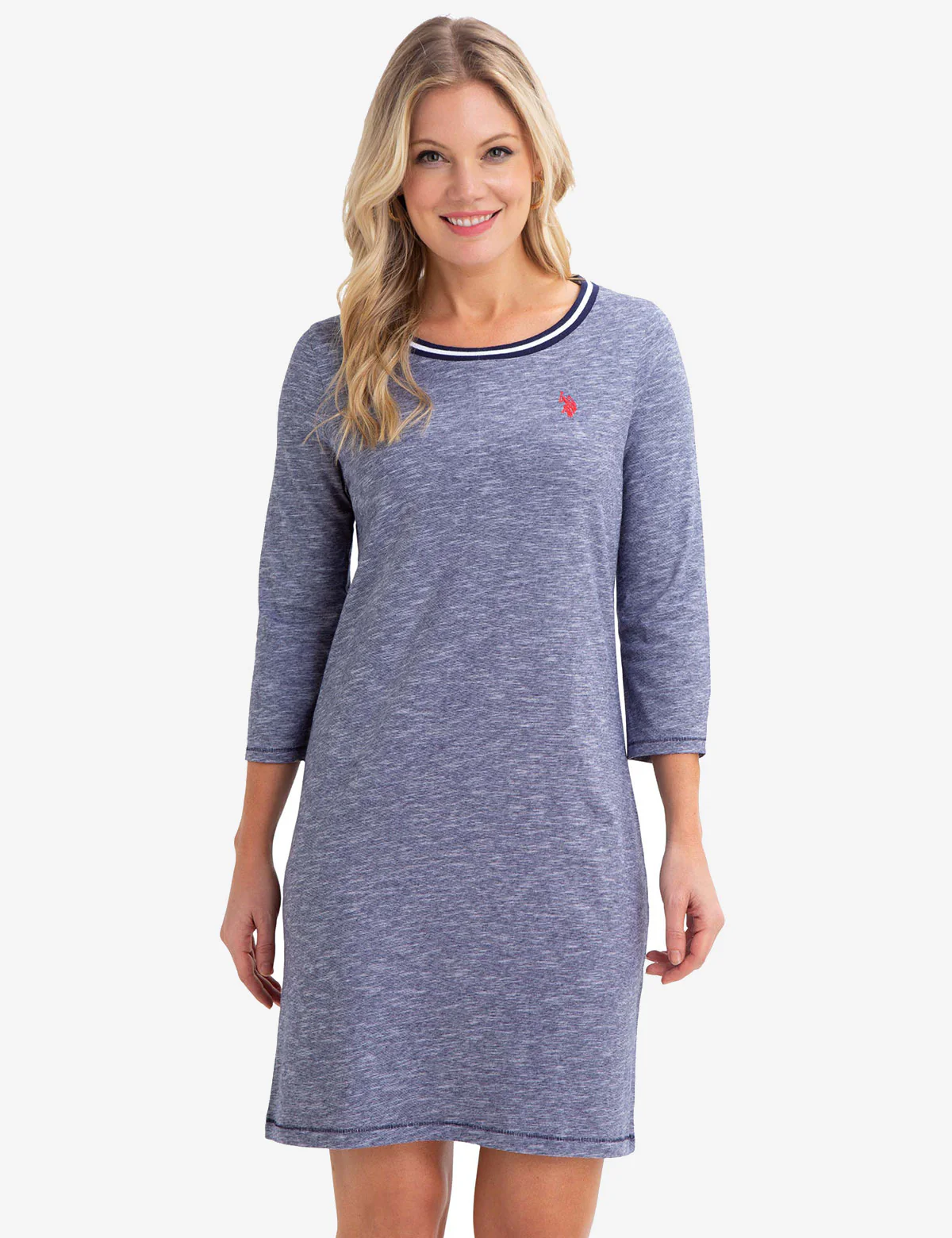SPACE DYE DRESS