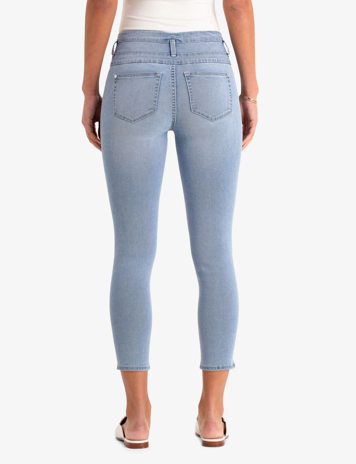 REPREVE® HIGH RISE STACKED WAIST CROPPED JEGGING - Image 3