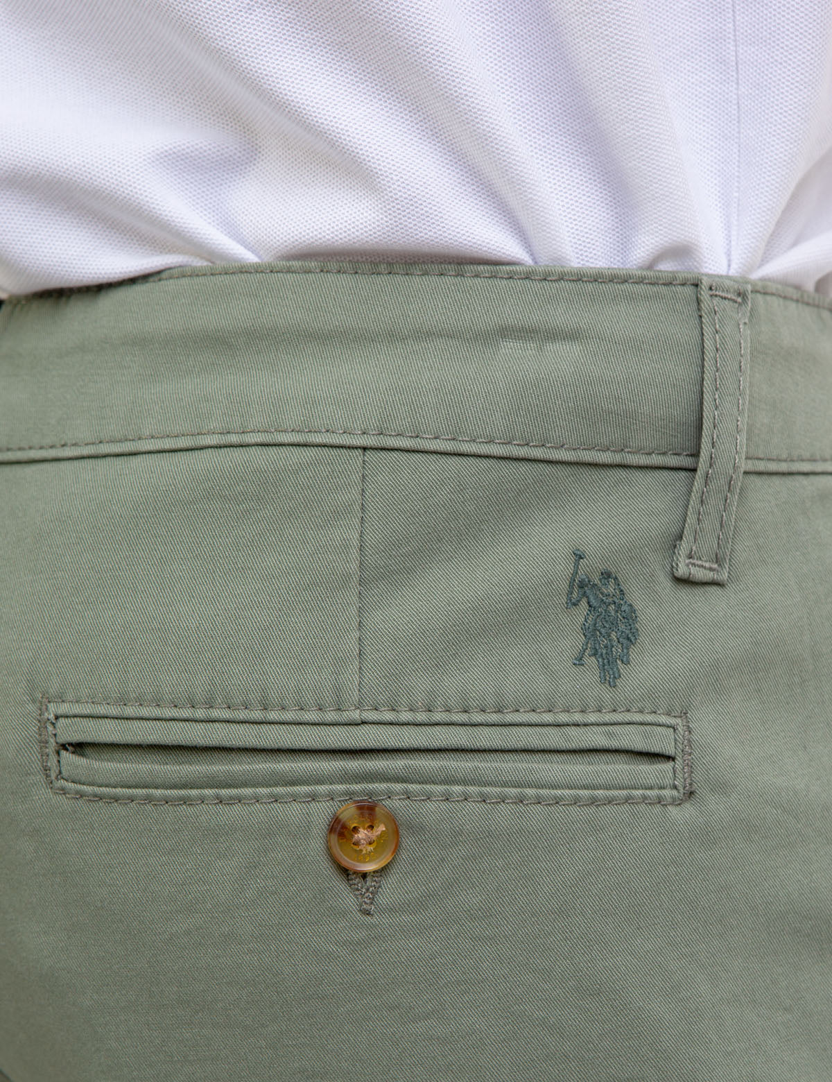 STRAIGHT TWILL CHINO PANTS - Image 7