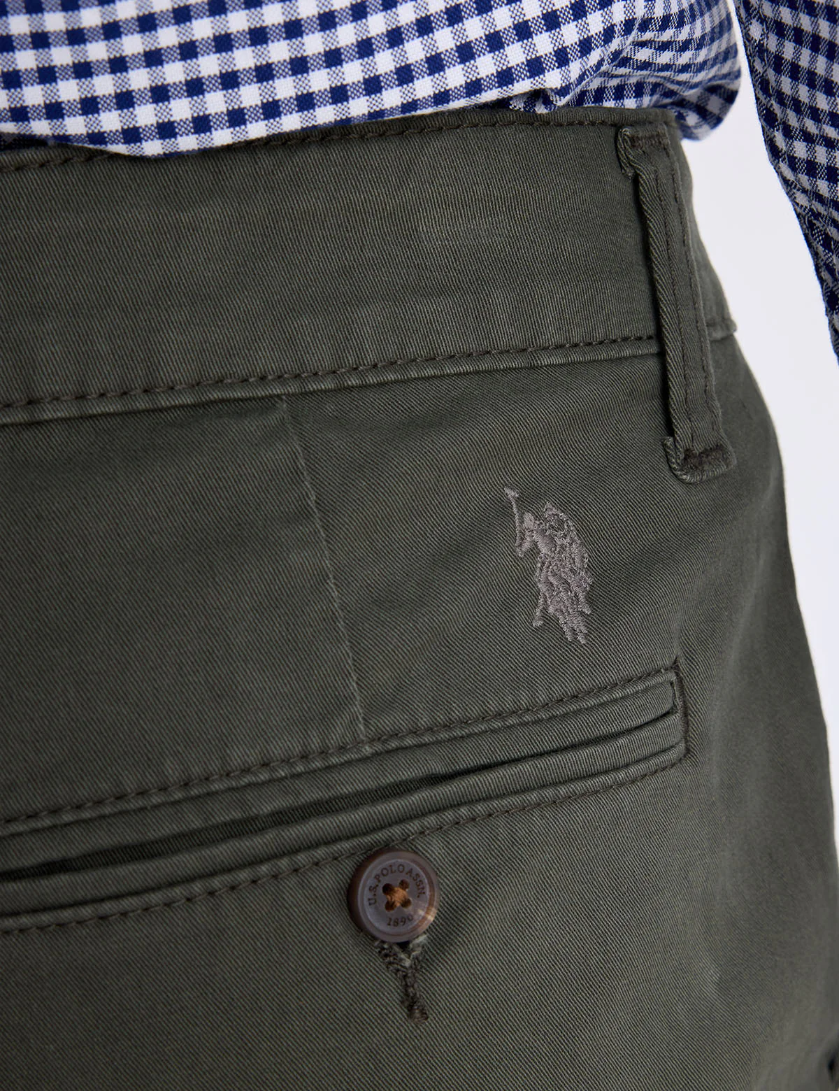 STRAIGHT TWILL CHINO PANTS - Image 4