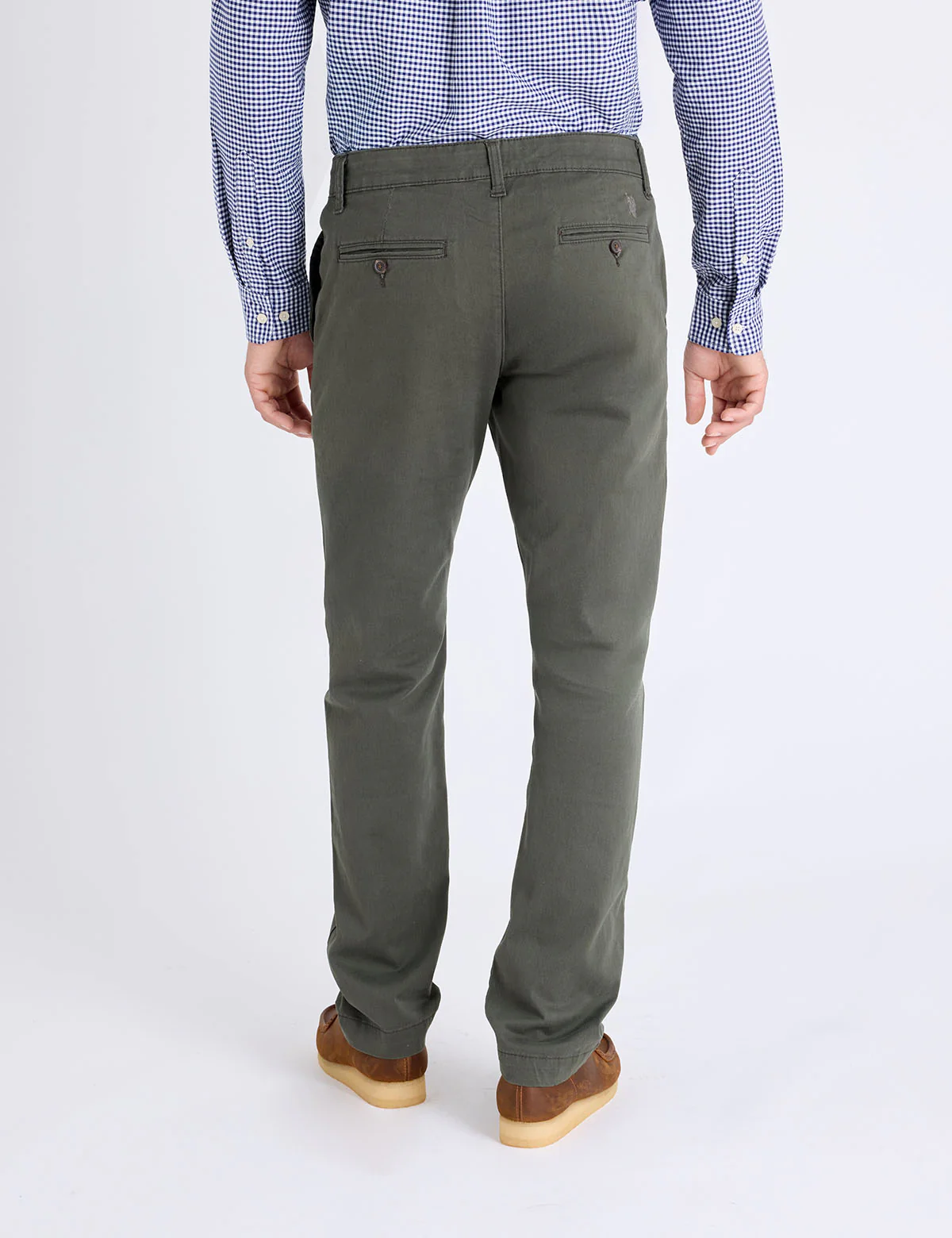 STRAIGHT TWILL CHINO PANTS - Image 5