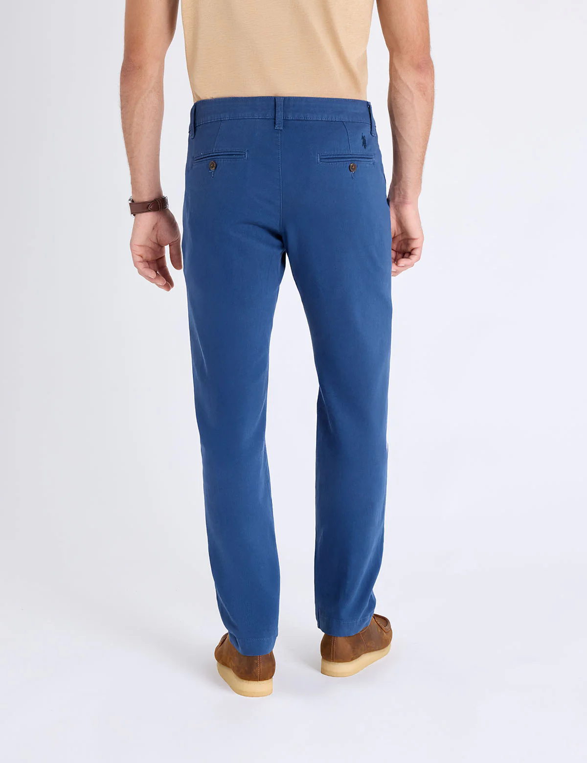 STRAIGHT TWILL CHINO PANTS - Image 9