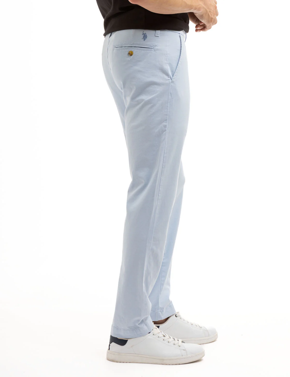 STRAIGHT TWILL CHINO PANTS - Image 3