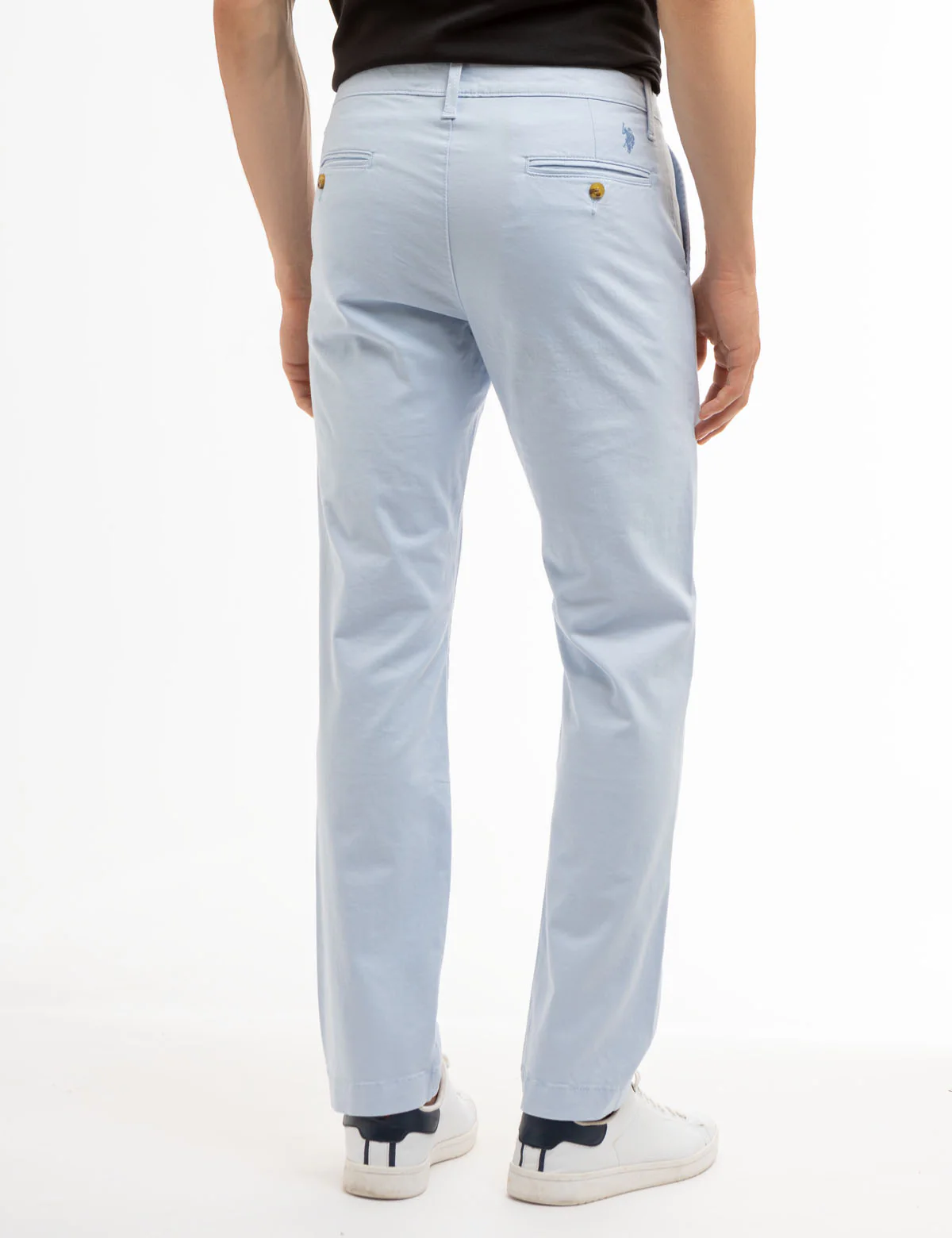 STRAIGHT TWILL CHINO PANTS - Image 4