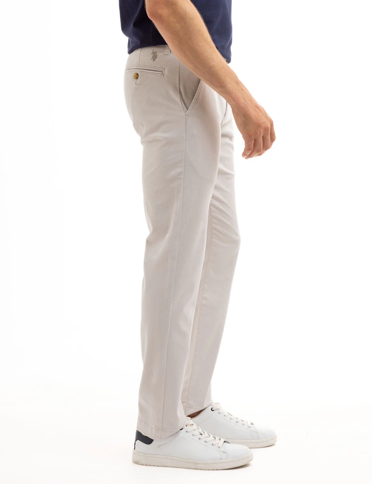 STRAIGHT TWILL CHINO PANTS - Image 6