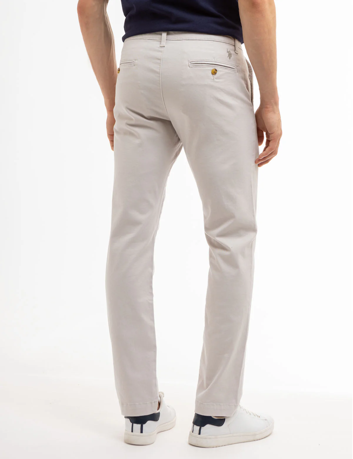 STRAIGHT TWILL CHINO PANTS - Image 7