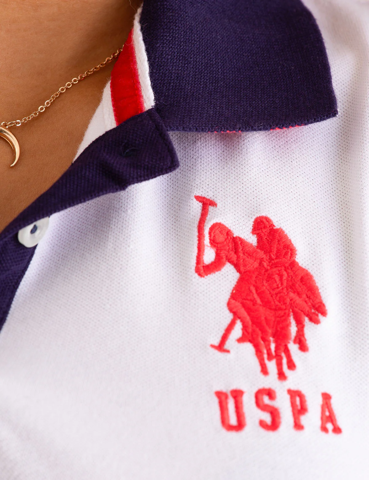 STRETCH BIG LOGO TIPPED POLO SHIRT - Image 13