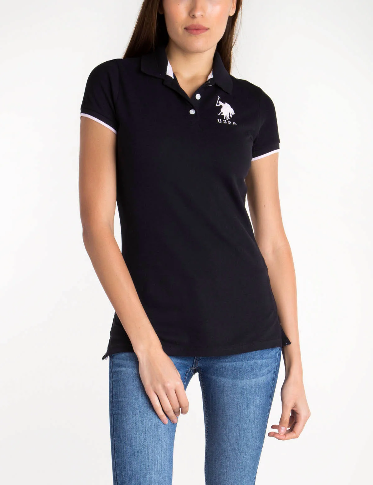 STRETCH BIG LOGO TIPPED POLO SHIRT - Image 14