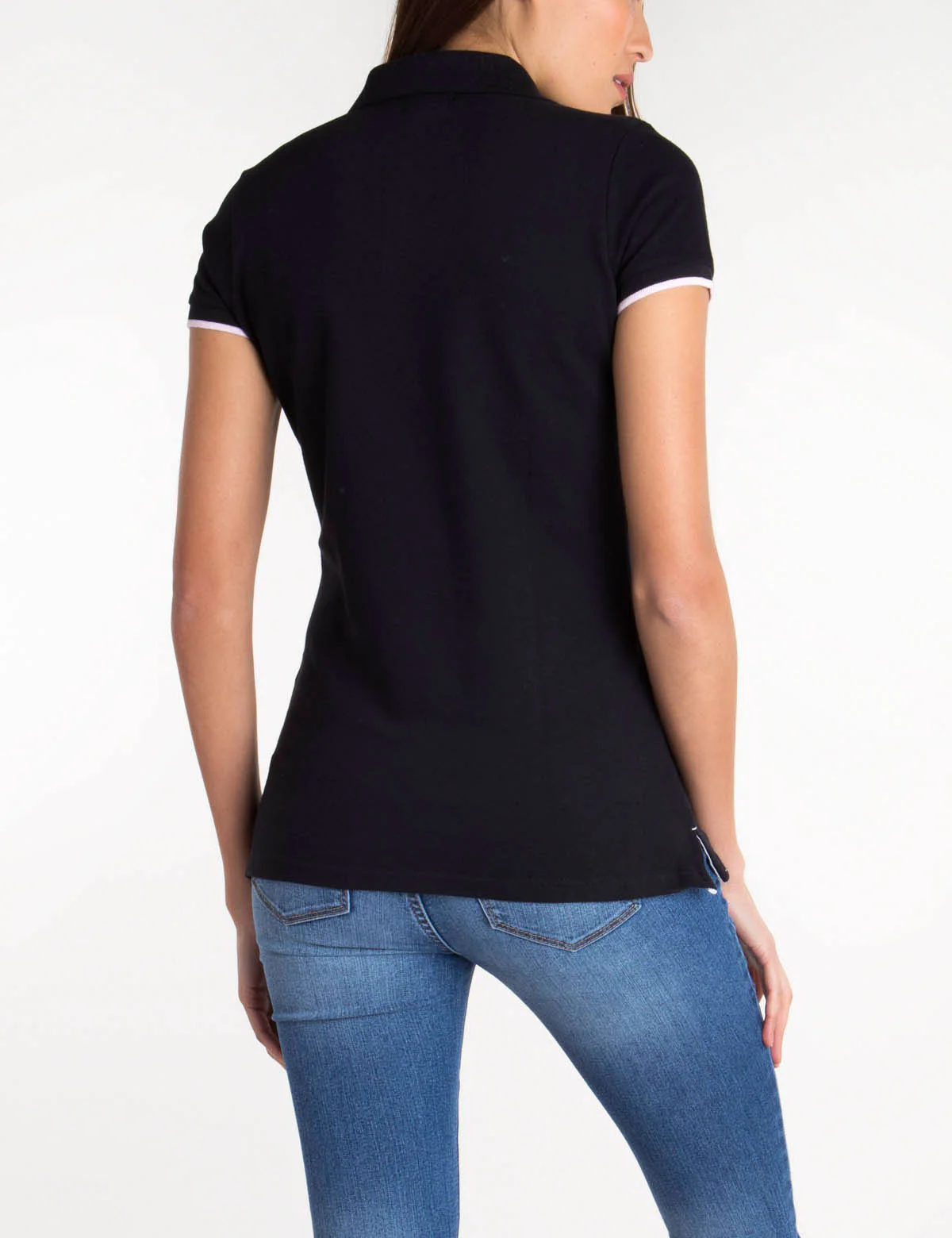 STRETCH BIG LOGO TIPPED POLO SHIRT - Image 16