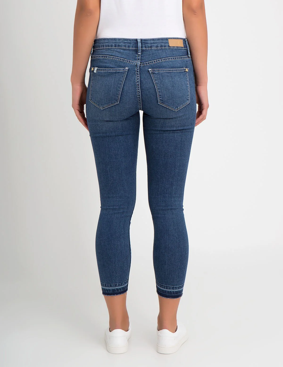 STRETCH DROP HEM JEGGING - Image 4