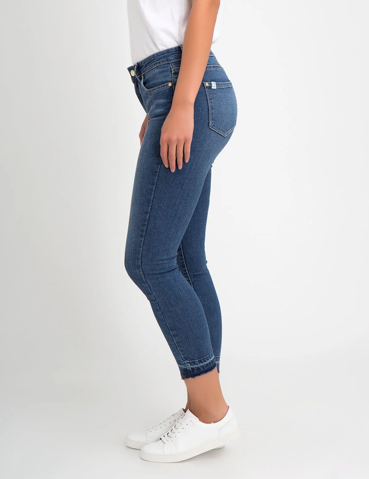 STRETCH DROP HEM JEGGING - Image 7