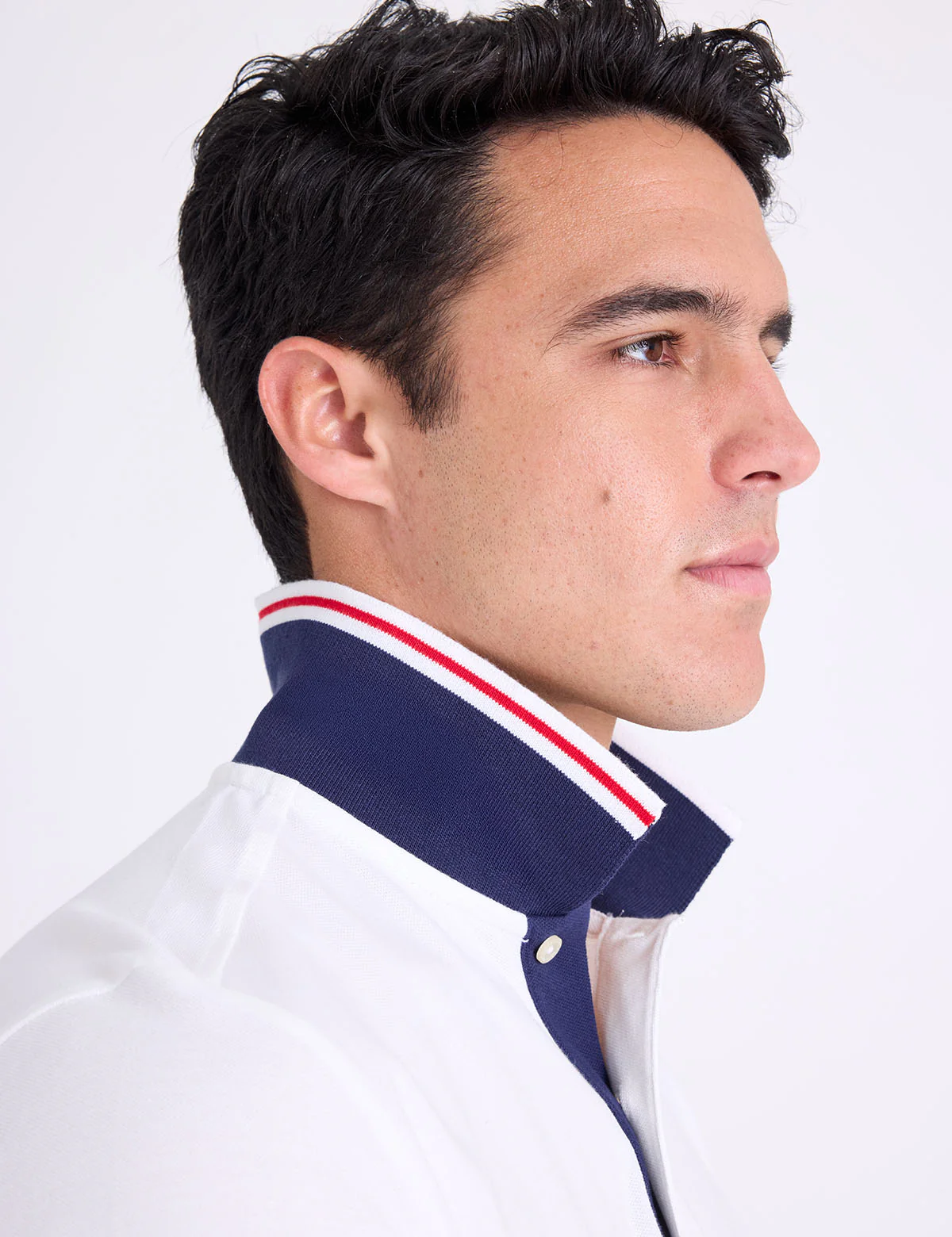 SLIM FIT STRETCH SOLID PIQUE POLO SHIRT - Image 16