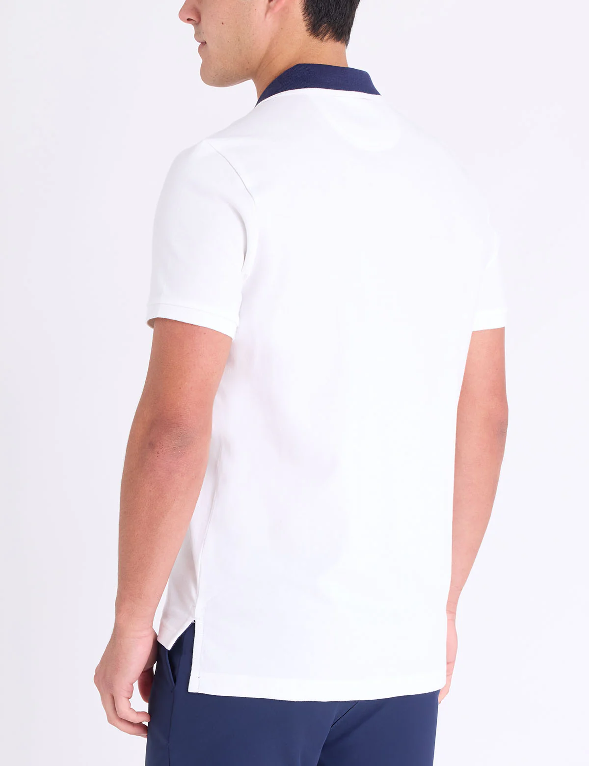 SLIM FIT STRETCH SOLID PIQUE POLO SHIRT - Image 18