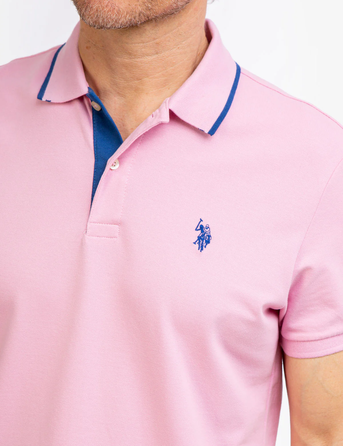 SLIM FIT STRETCH PIQUE POLO SHIRT - Image 5