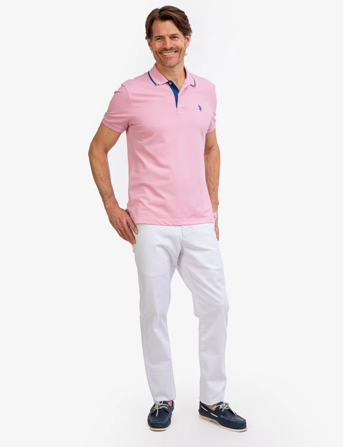 SLIM FIT STRETCH PIQUE POLO SHIRT - Image 6
