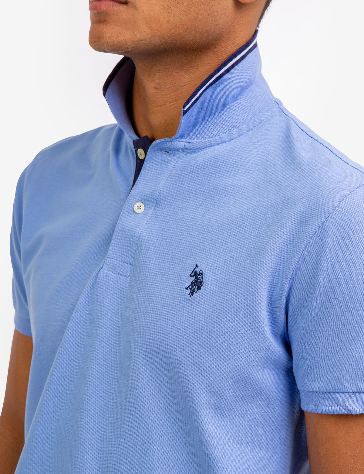 SLIM FIT STRETCH PIQUE POLO SHIRT - Image 4
