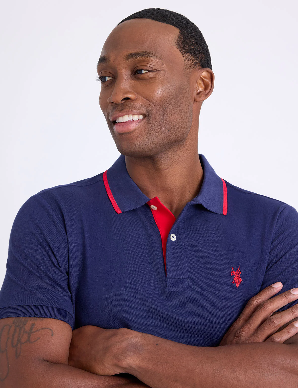 SLIM FIT STRETCH SOLID PIQUE POLO SHIRT - Image 5